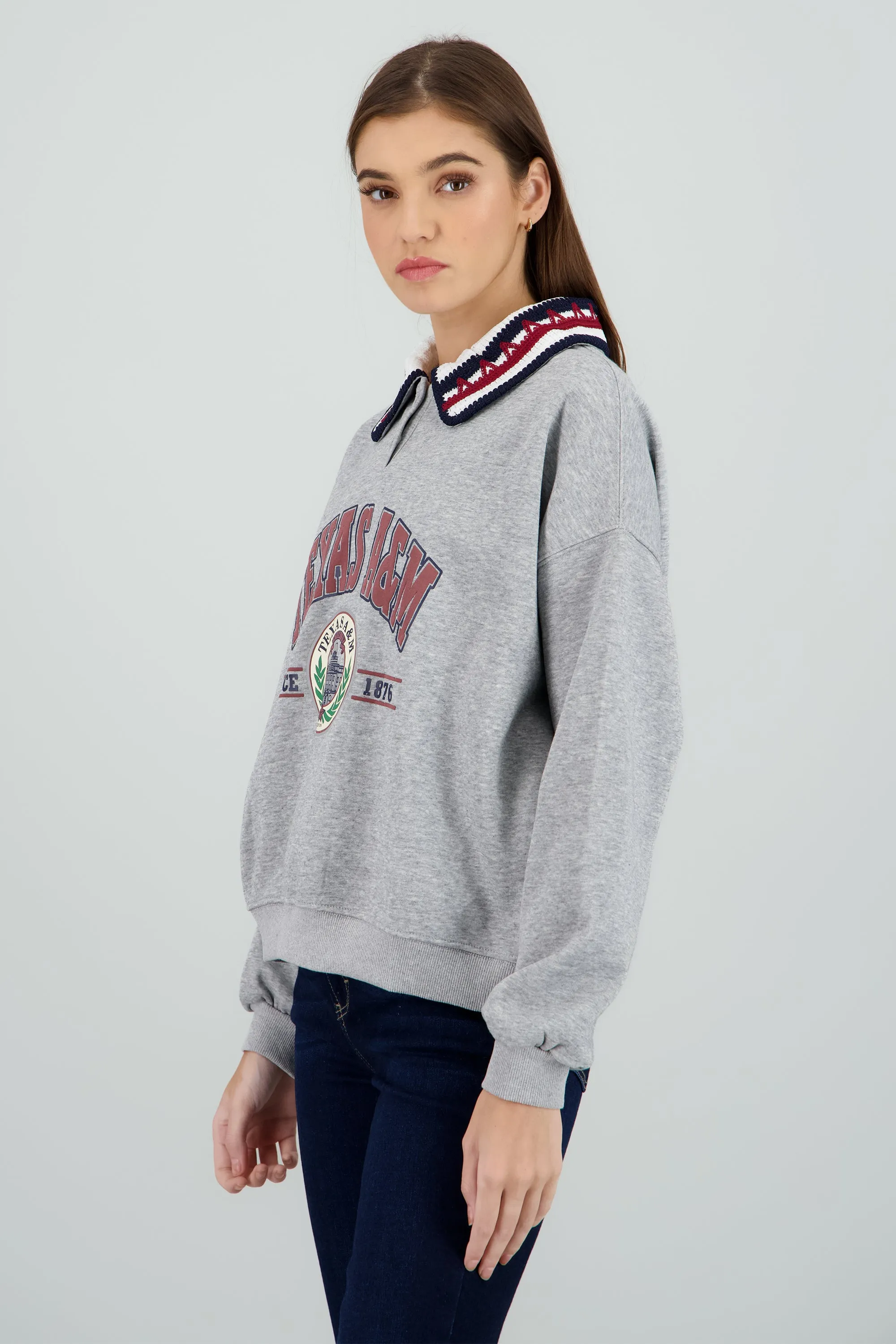 Sudadera polo estampado texas sold by Shasa product image thumbnail 3