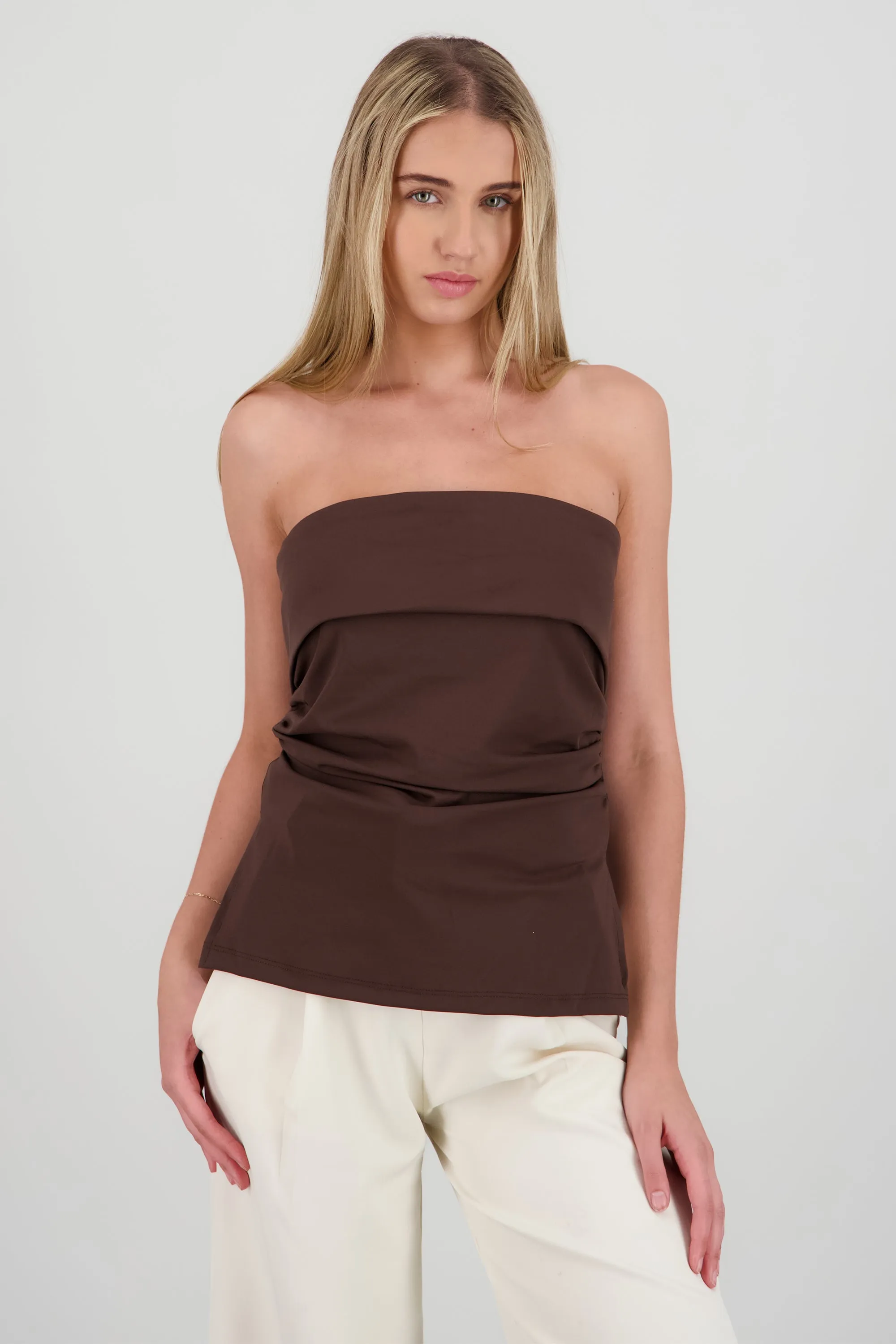 Top tubo con dobles escote sold by Shasa product image thumbnail 2