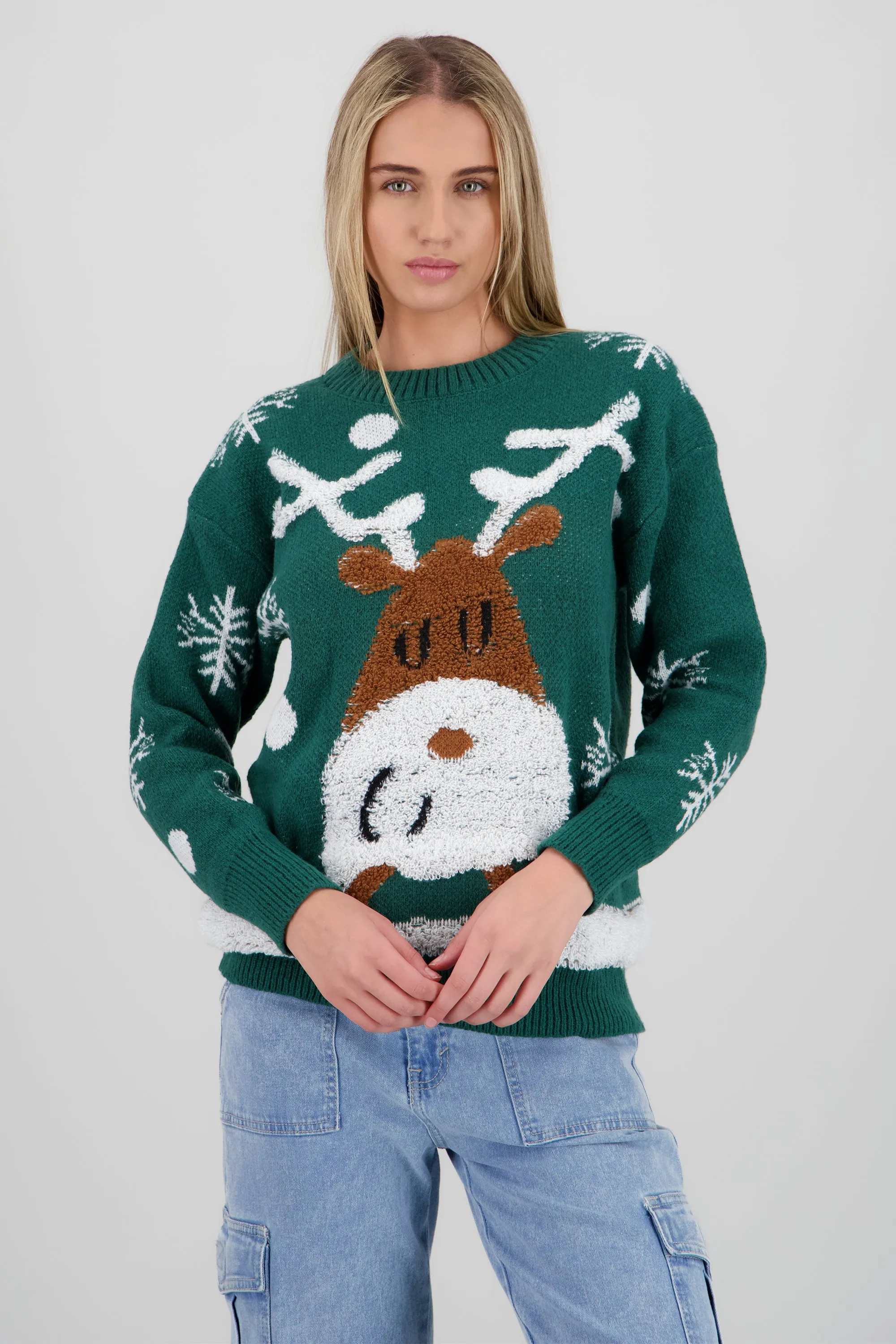 Sueter navideño reno textura sold by Shasa