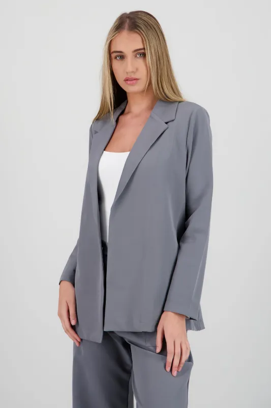 Blazer largo con fit relajado sold by Shasa