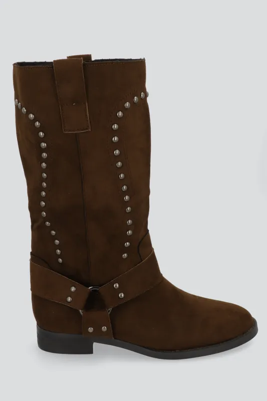 Bota riding tachuelas sold by Shasa