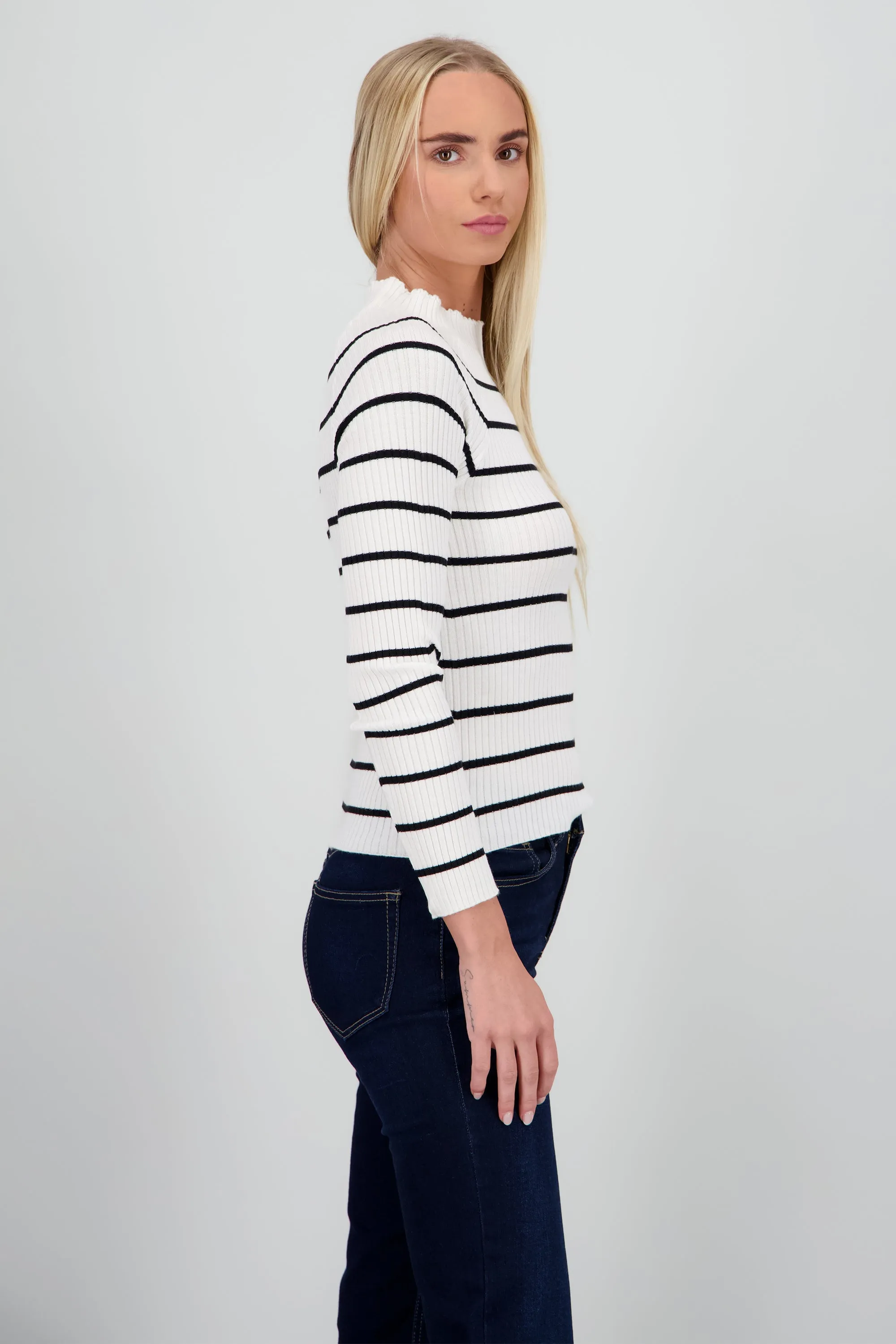 Top tejido manga larga rayas sold by Shasa product image thumbnail 3