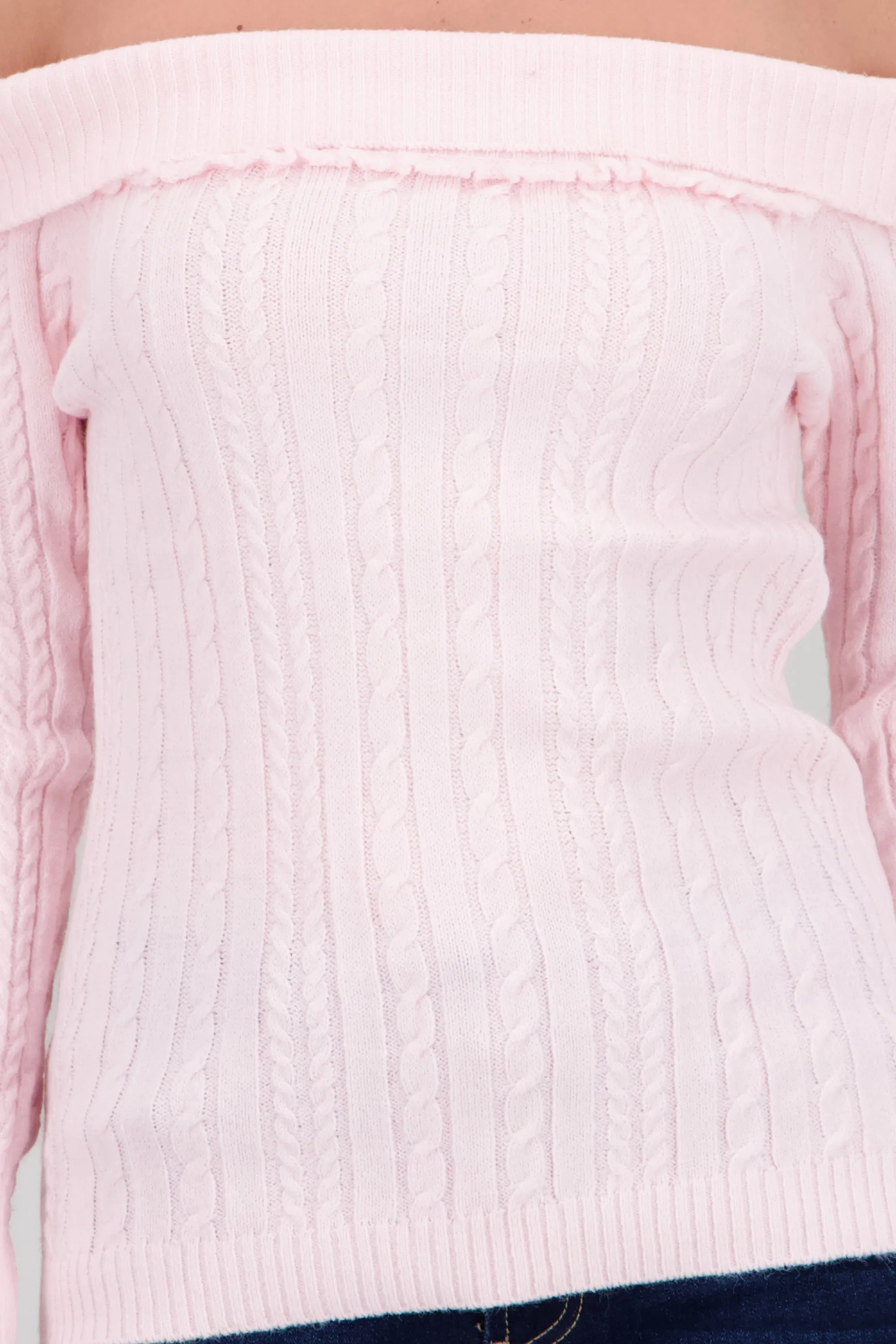 Suetere sin hombros trenzado con amarre moños sold by Shasa product image thumbnail 5