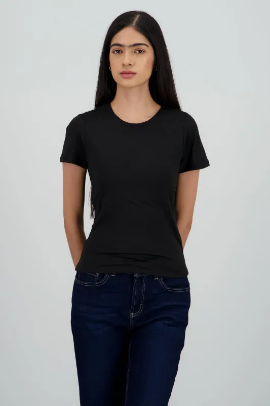 Top manga corta lisa sold by Shasa