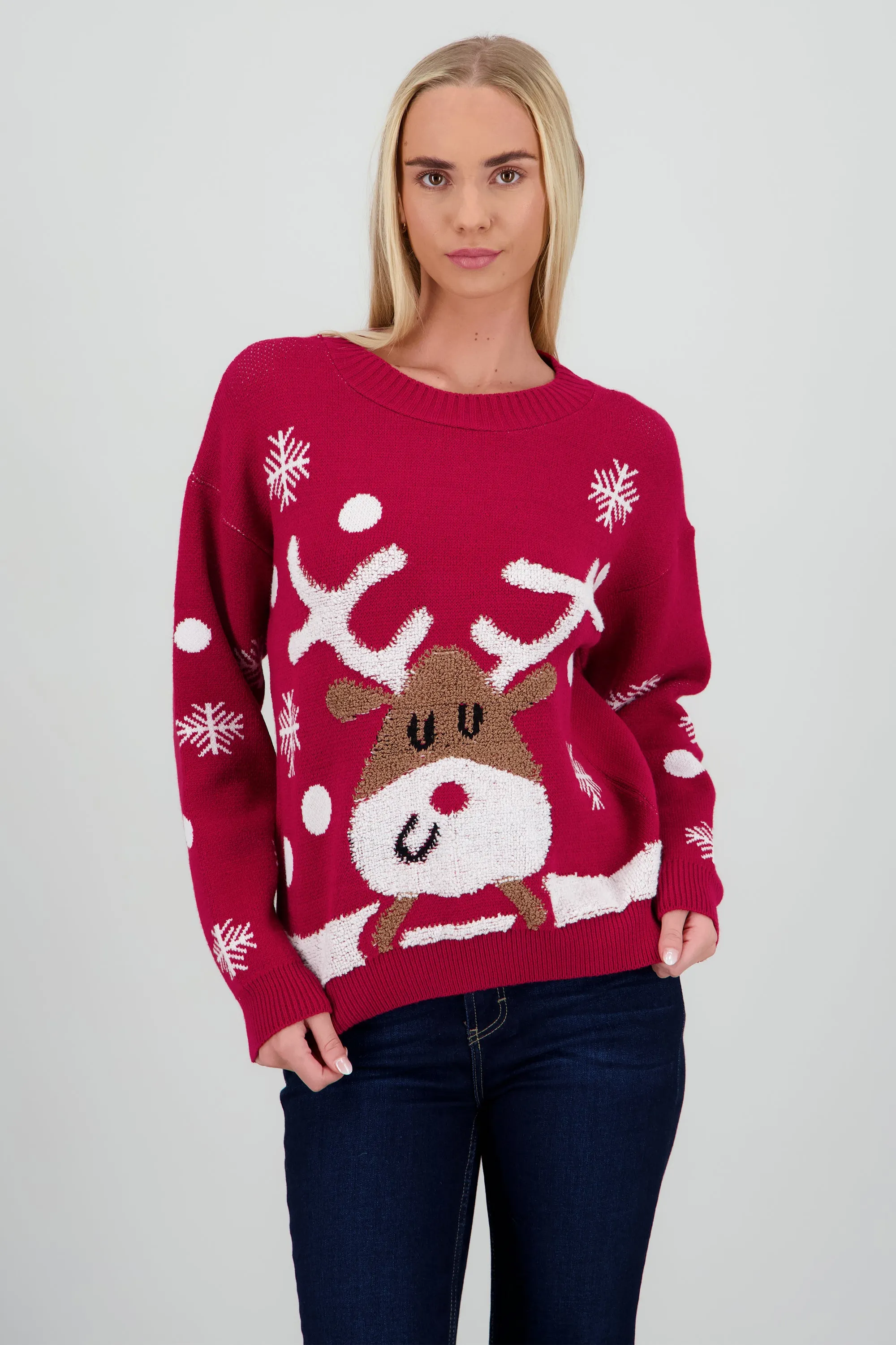 Sueter navideño reno copos sold by Shasa product image thumbnail 2