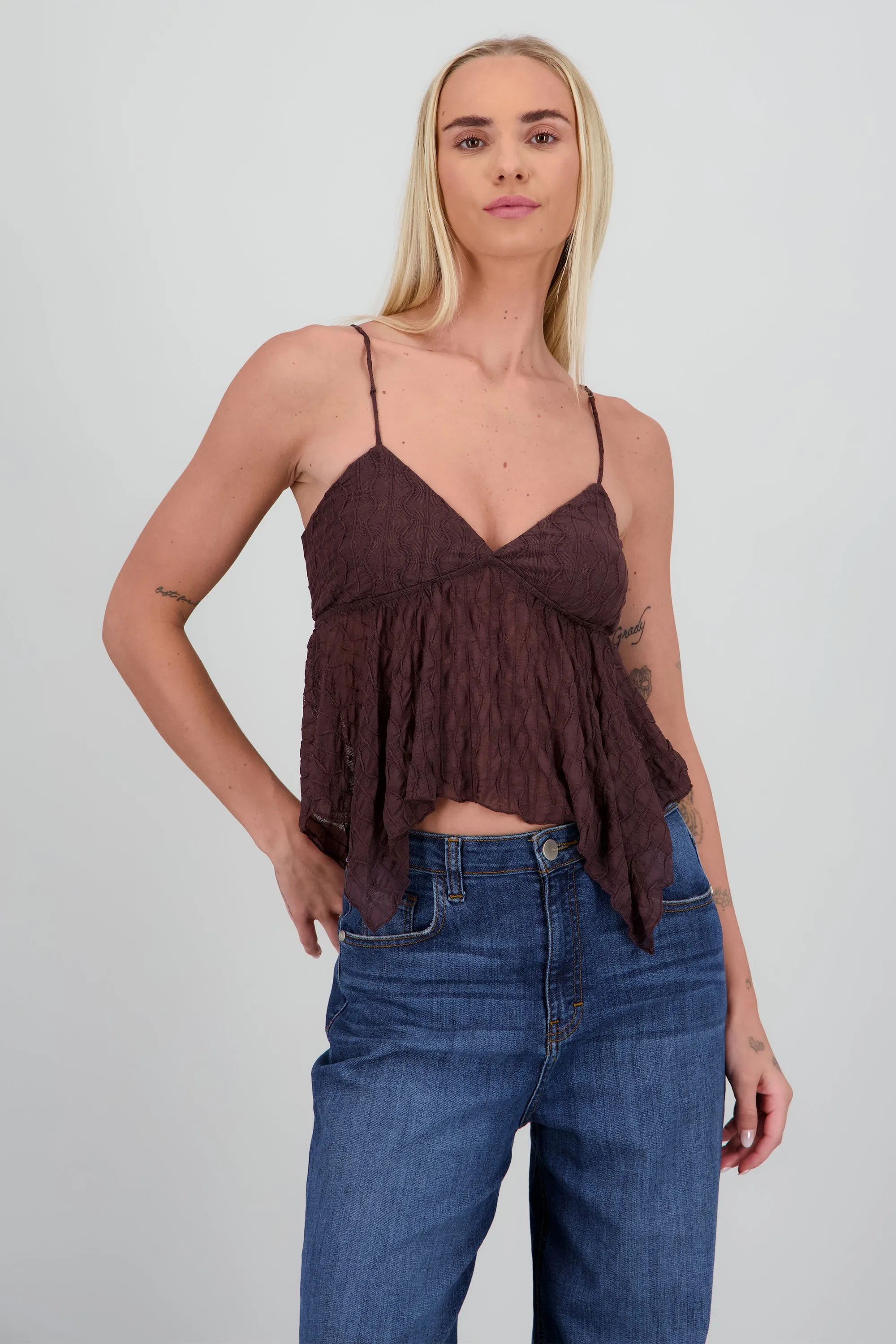 Top encaje asimetrico sold by Shasa product image thumbnail 2