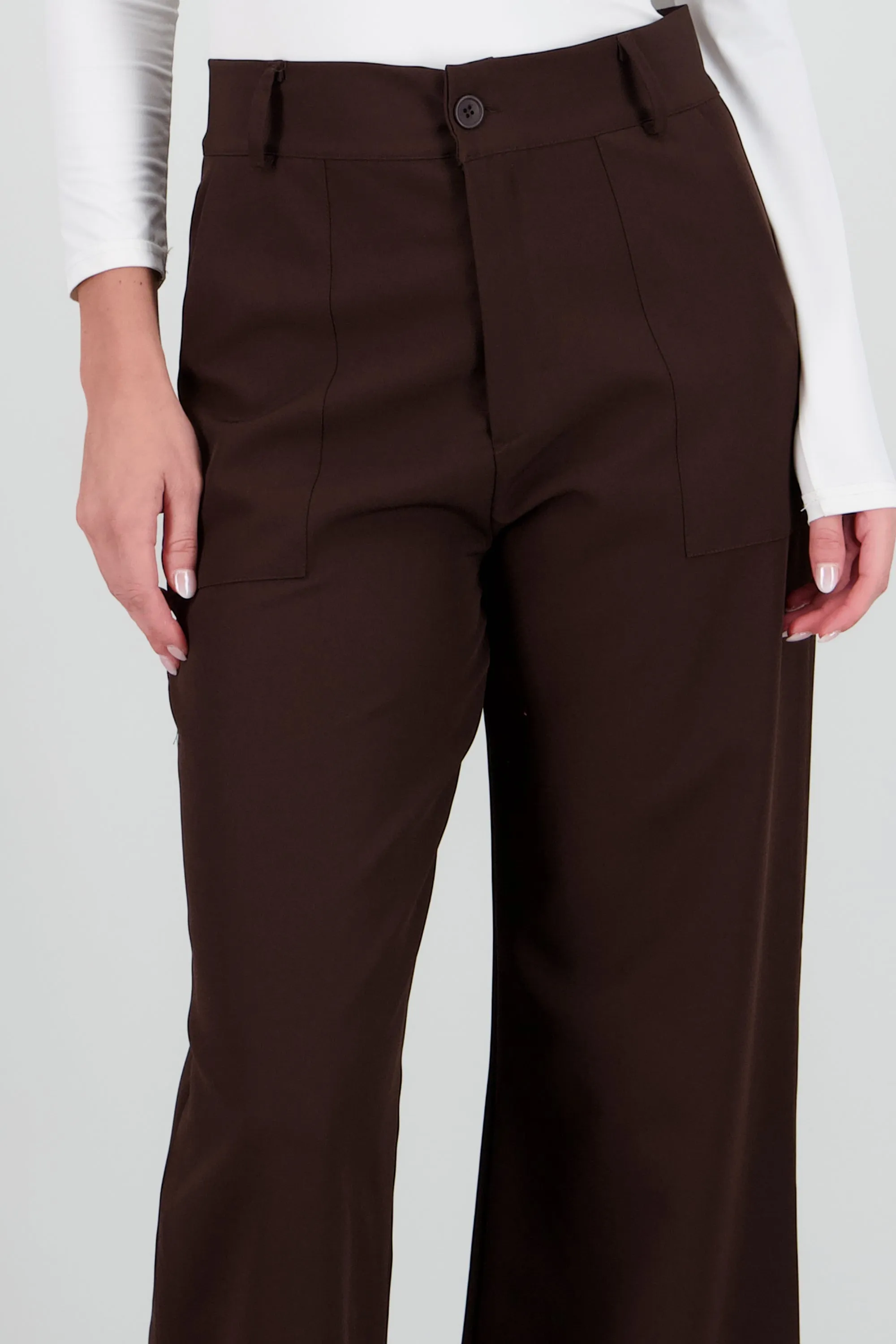 Pantalon recto con bolsillos curveados sold by Shasa product image thumbnail 5