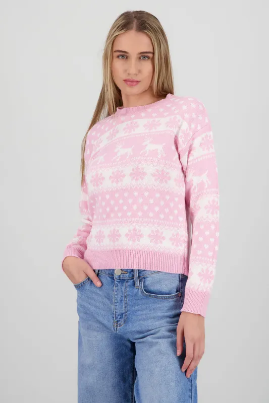 Suéter navideño renos sold by Shasa