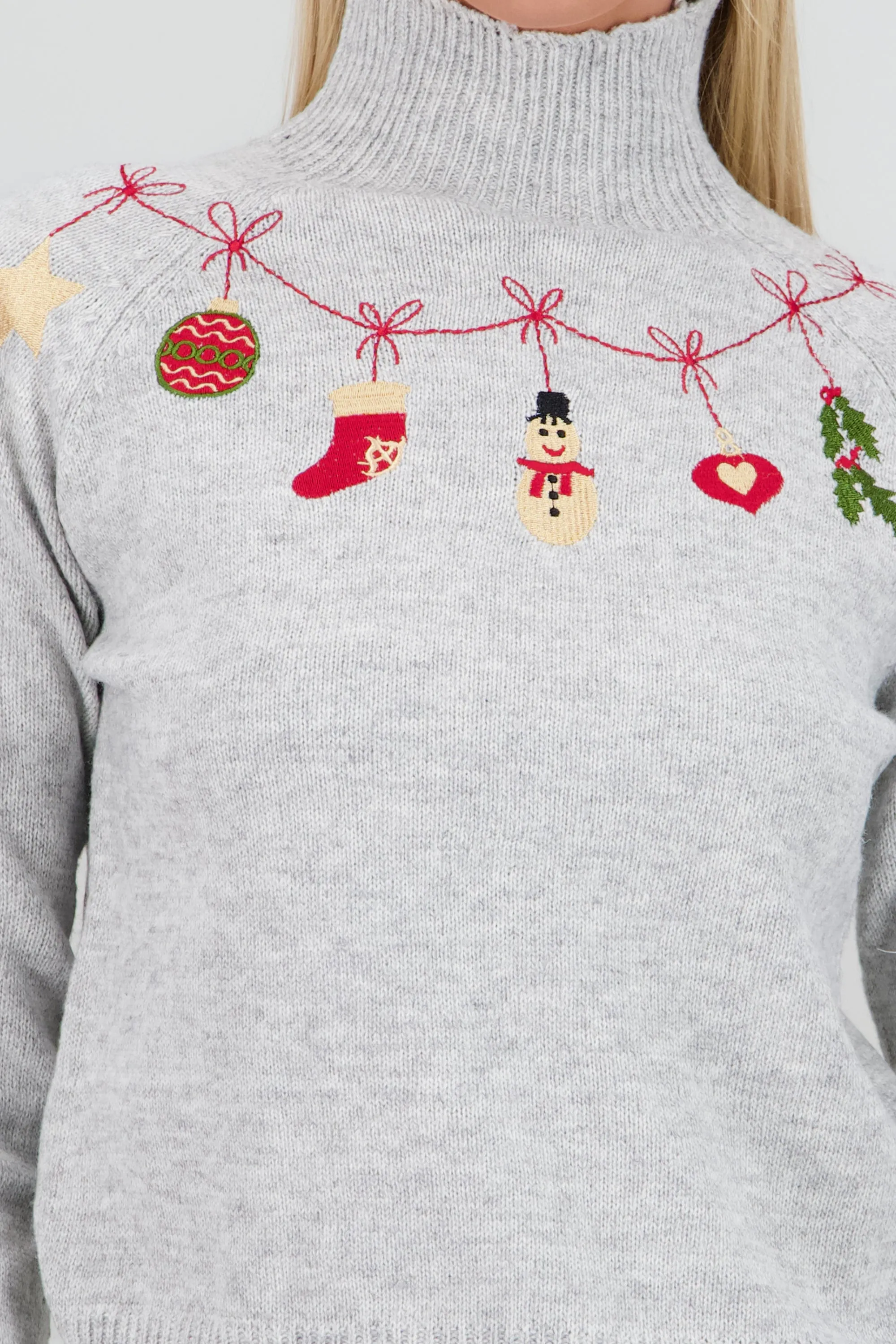 Sueter cuello adornos Navidad sold by Shasa product image thumbnail 5