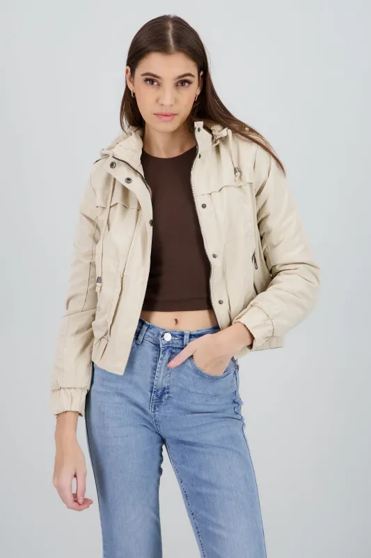 Chamarra con capucha sold by Shasa