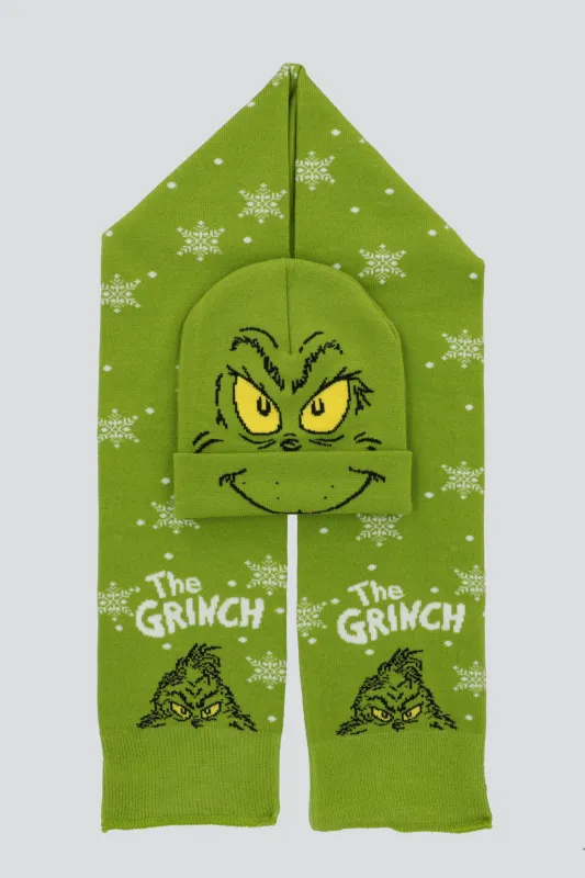 Bufanda con gorro grinch sold by Shasa