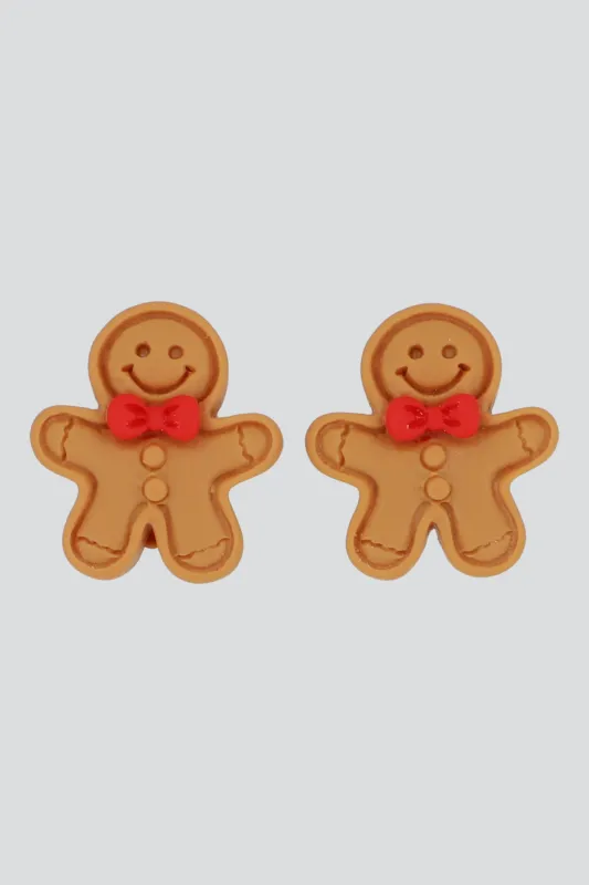 Aretes galleta navideña sold by Shasa