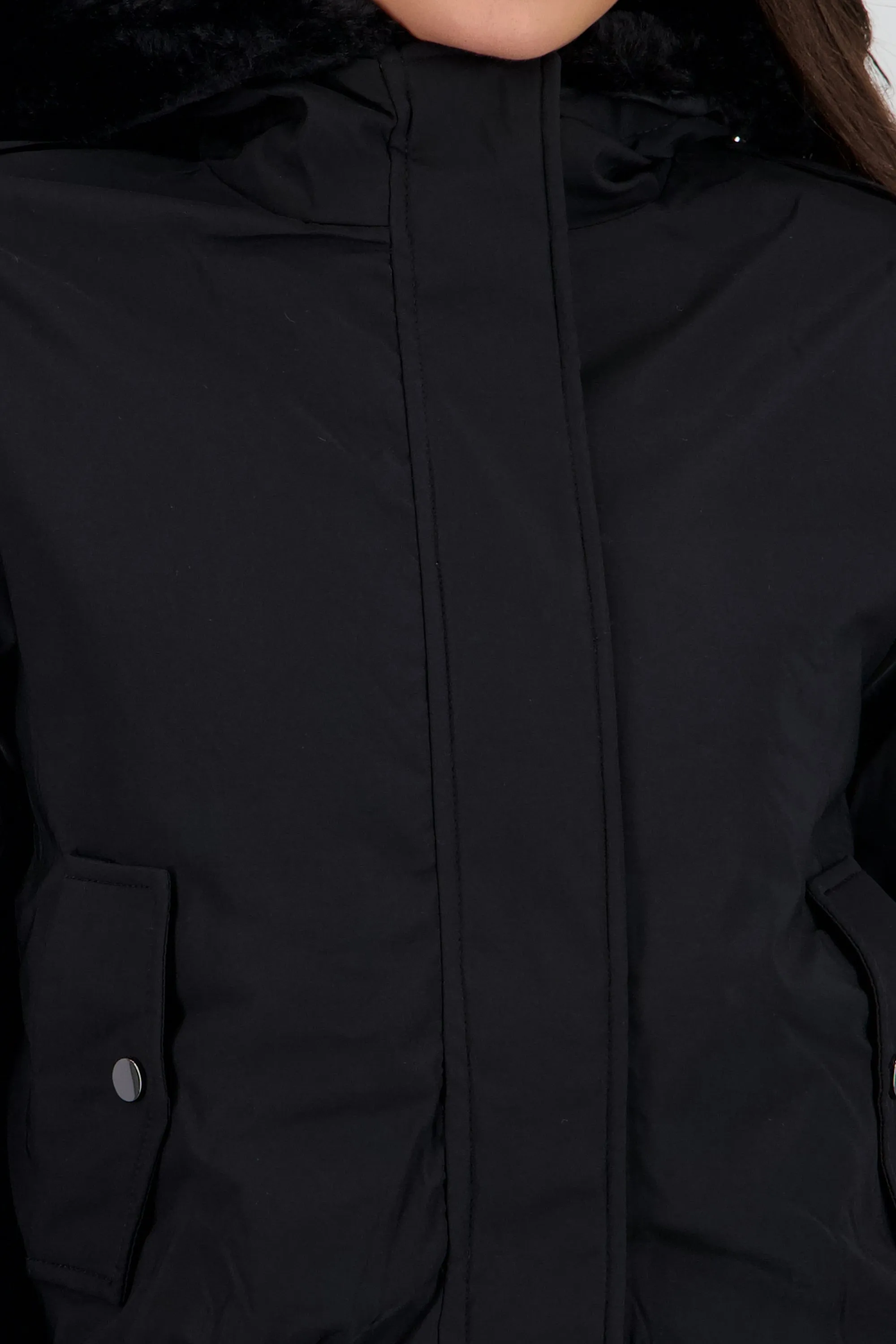 Chamarra con bolsas peluche en gorro sold by Shasa product image thumbnail 5