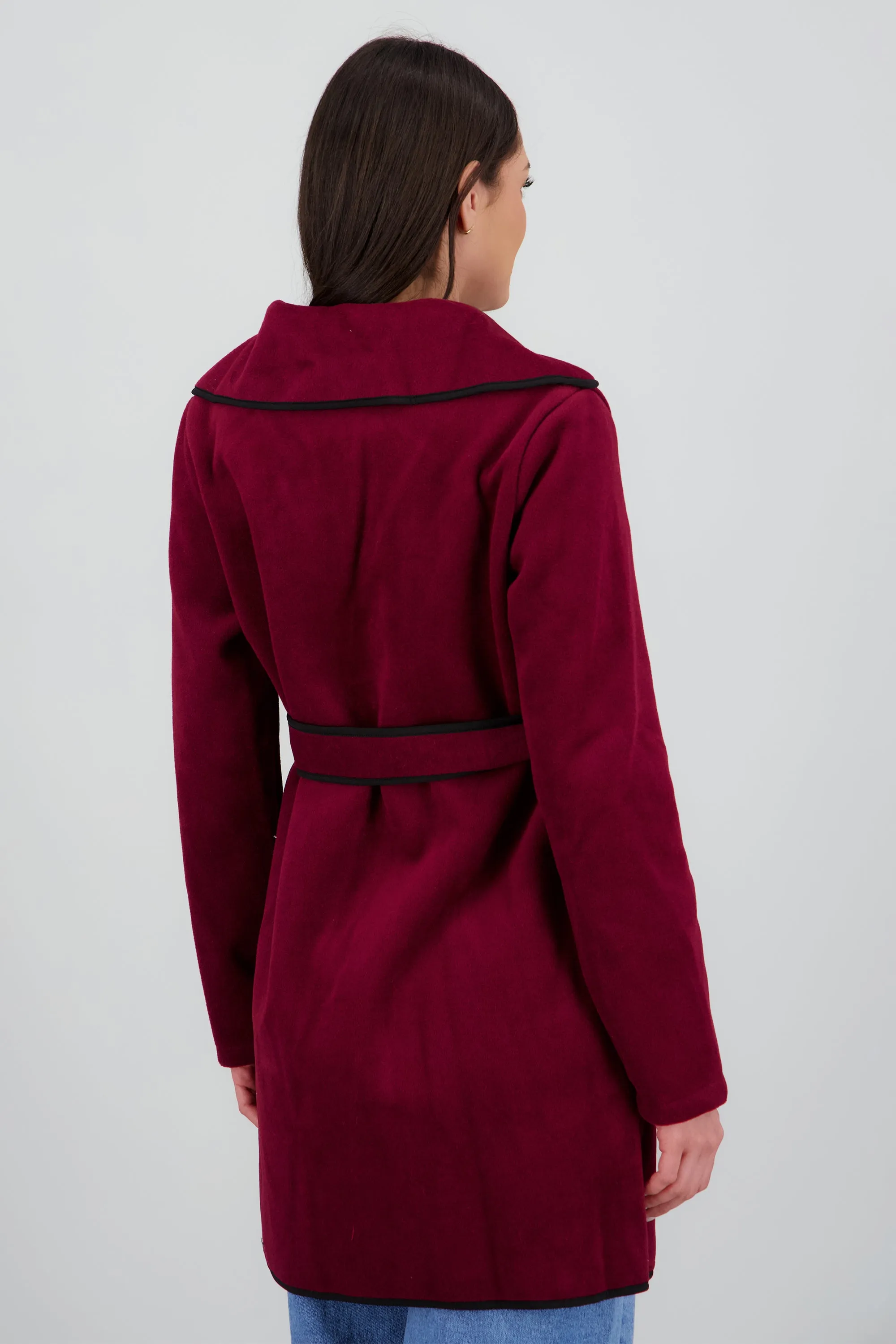 Abrigo corto detalle contraste laso sold by Shasa product image thumbnail 4