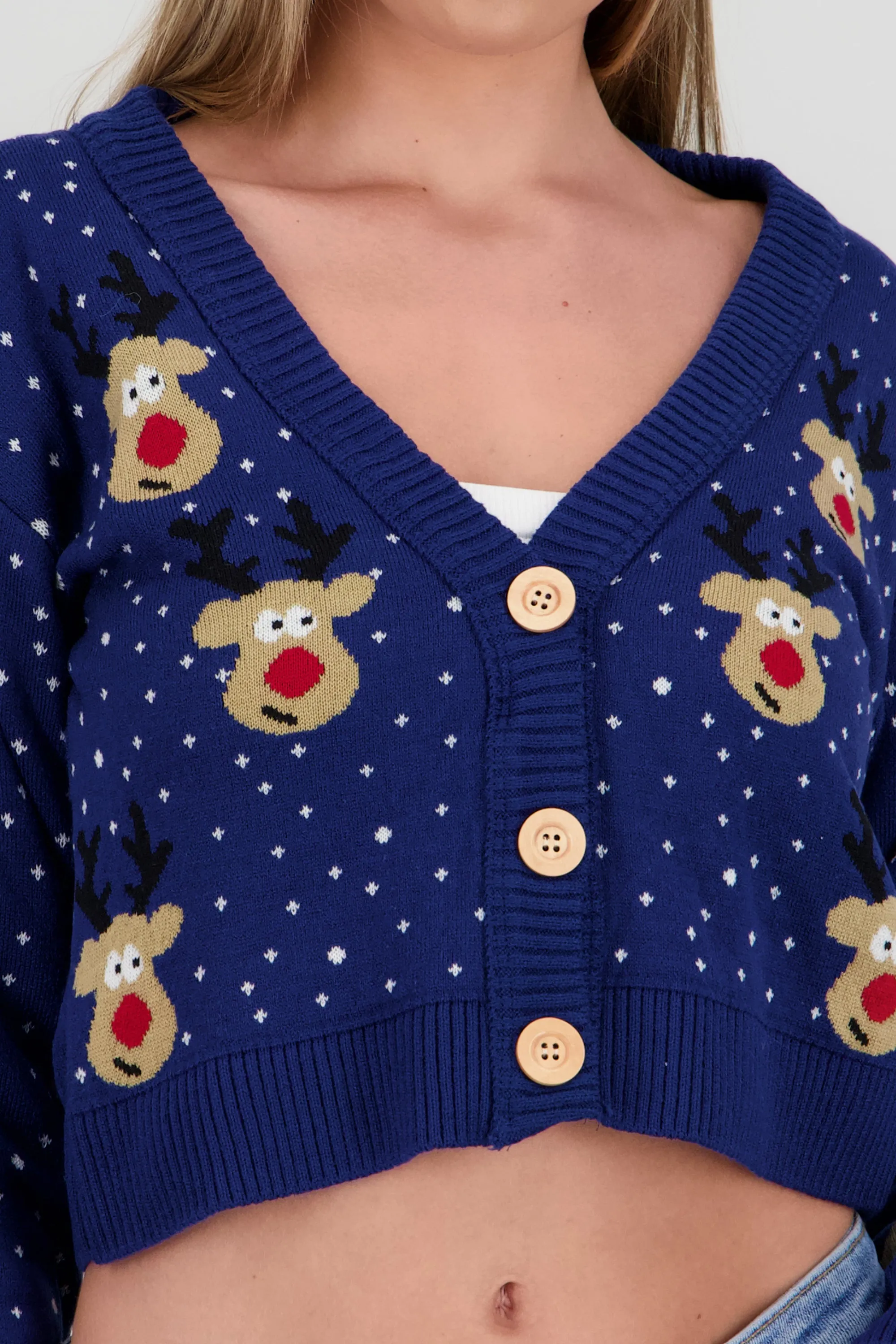 Cardigan renos detalle botones sold by Shasa product image thumbnail 5