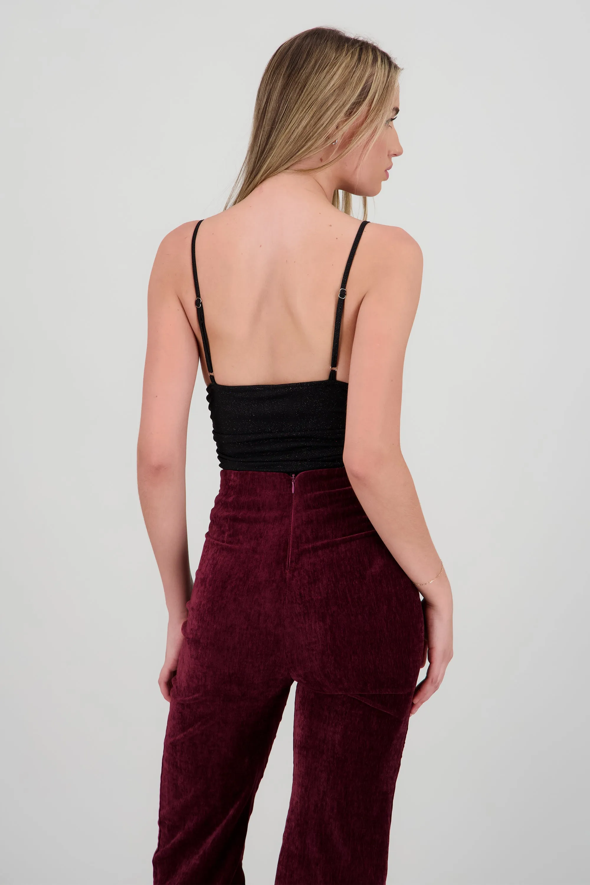 Bodysuit detalle drapead brillos sold by Shasa product image thumbnail 3