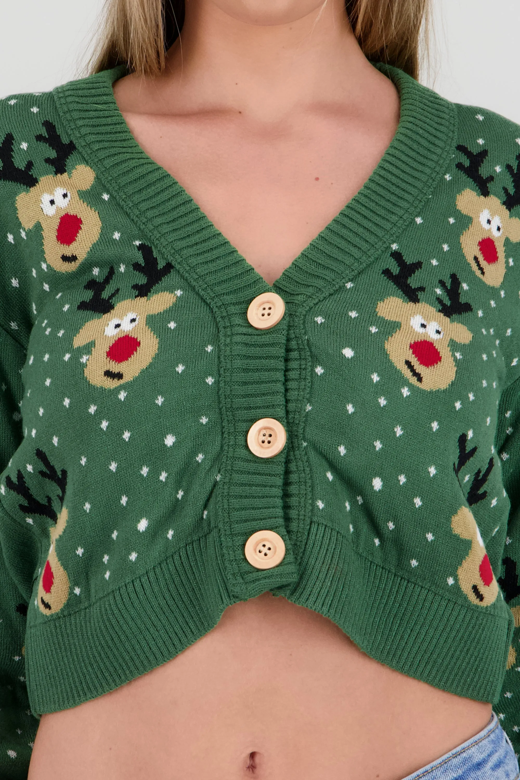 Cardigan renos detalle botones sold by Shasa product image thumbnail 5