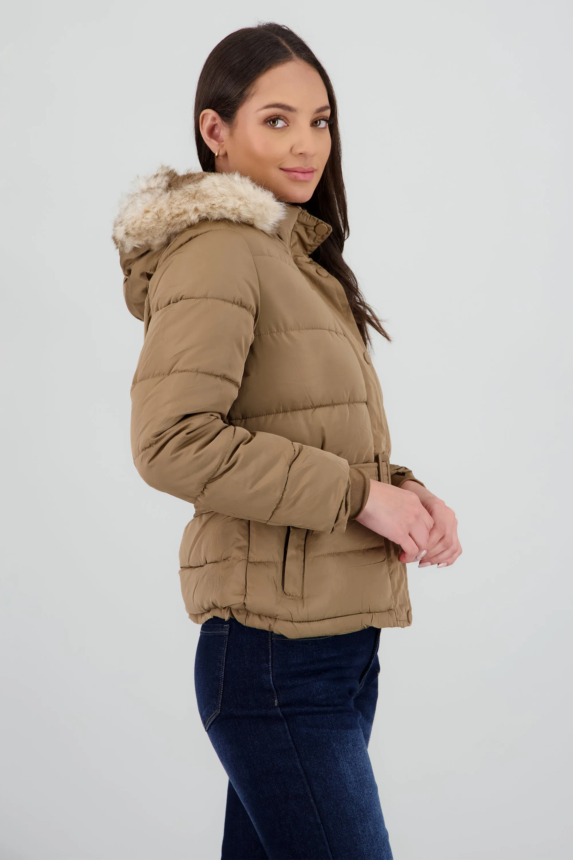 Puffer con cinturon sold by Shasa product image thumbnail 3