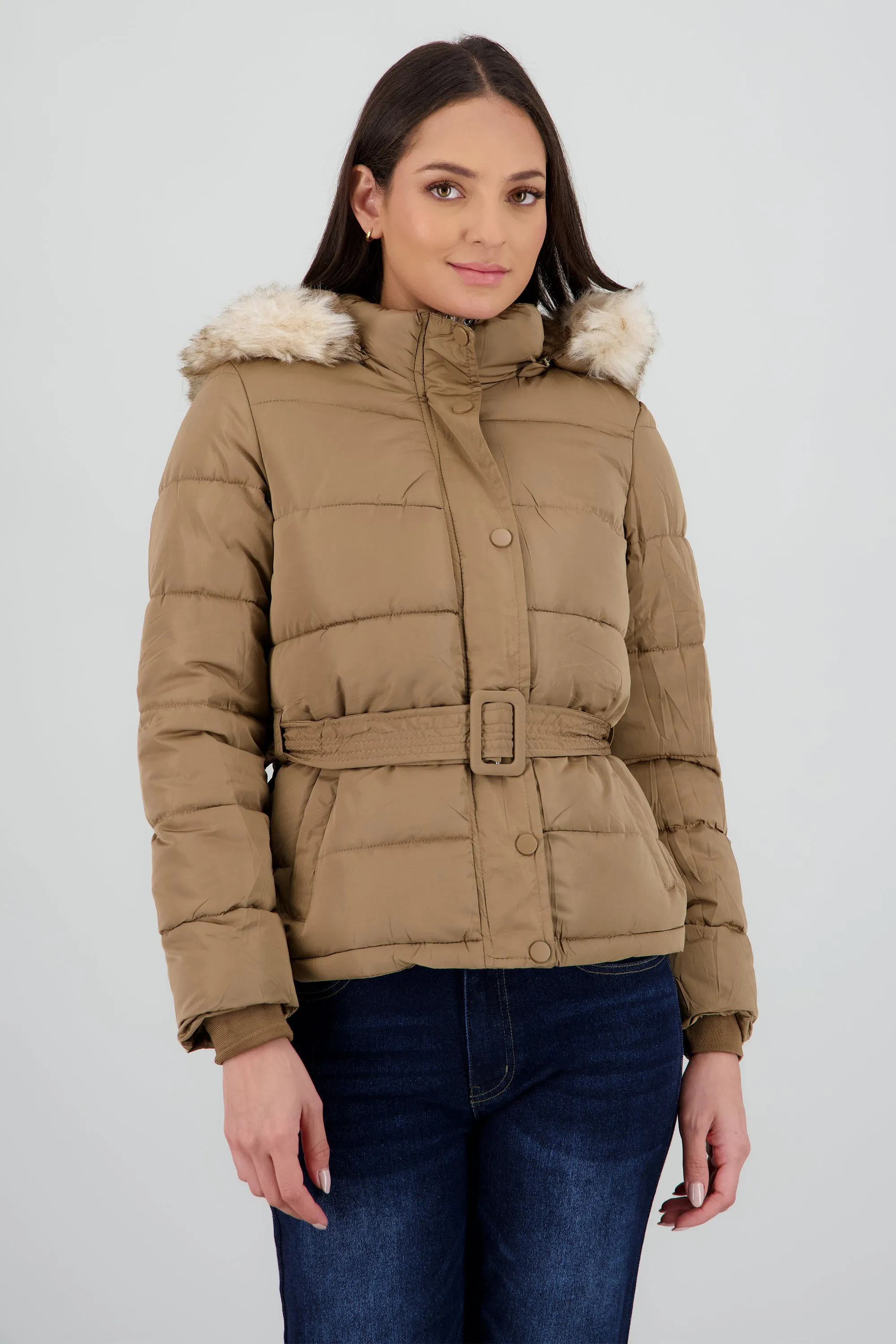 Puffer con cinturon sold by Shasa product image thumbnail 2