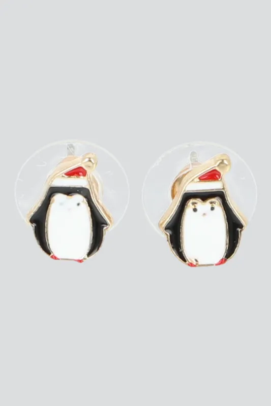 ARETES PINGUINITO NAVIDEÑO sold by Shasa
