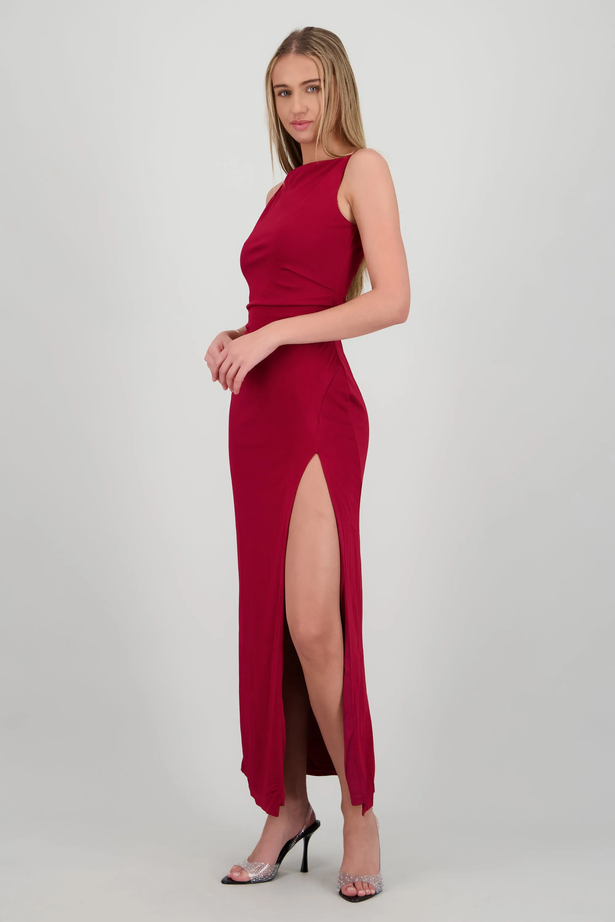 Vestido maxi bodycon liso sold by Shasa product image thumbnail 3