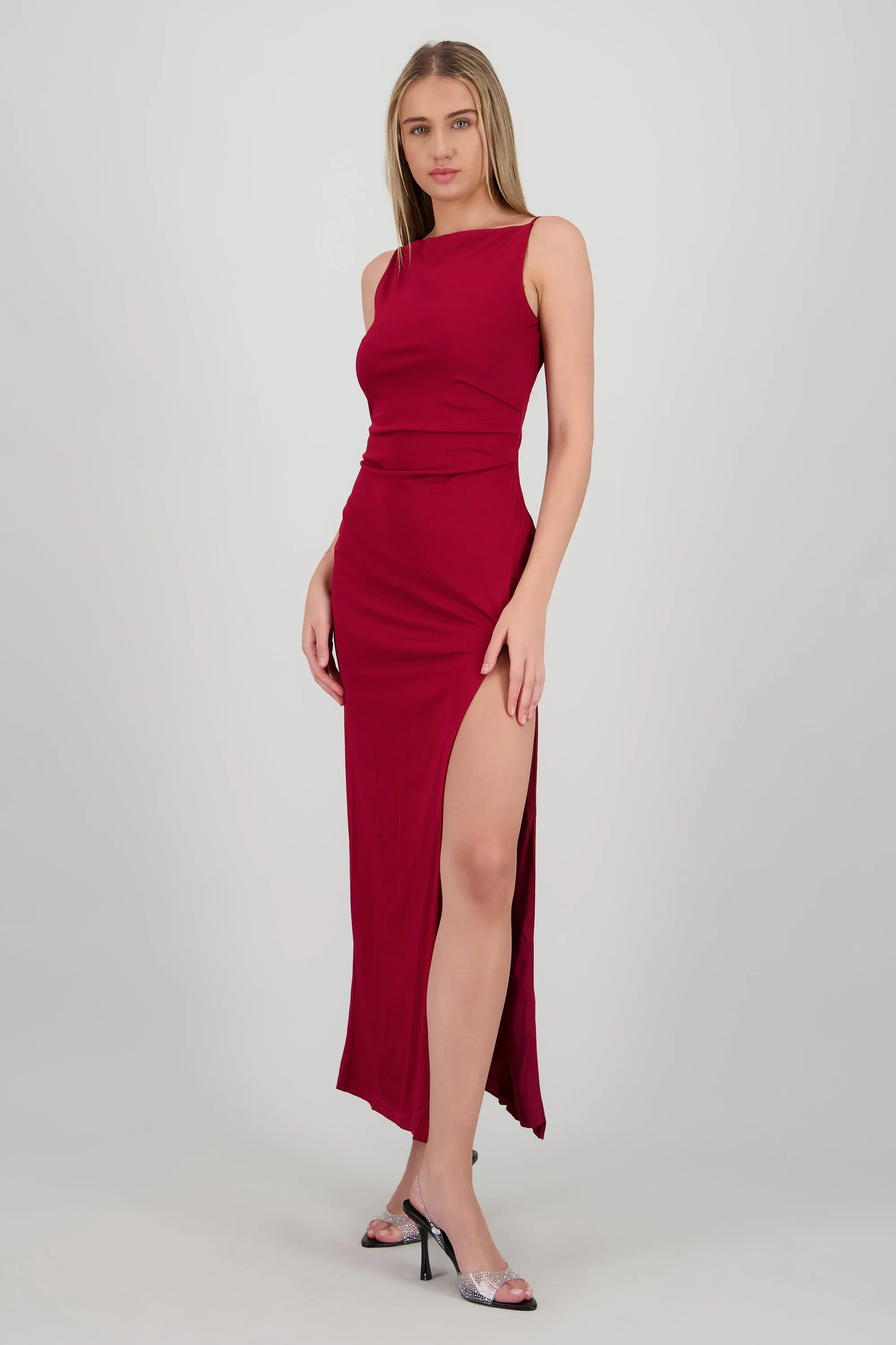 Vestido maxi bodycon liso sold by Shasa