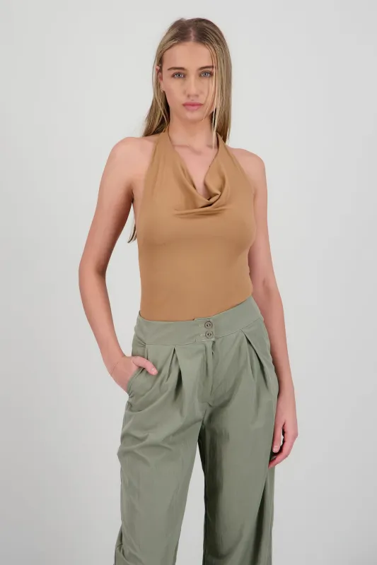 Body de cuello cascada sold by Shasa