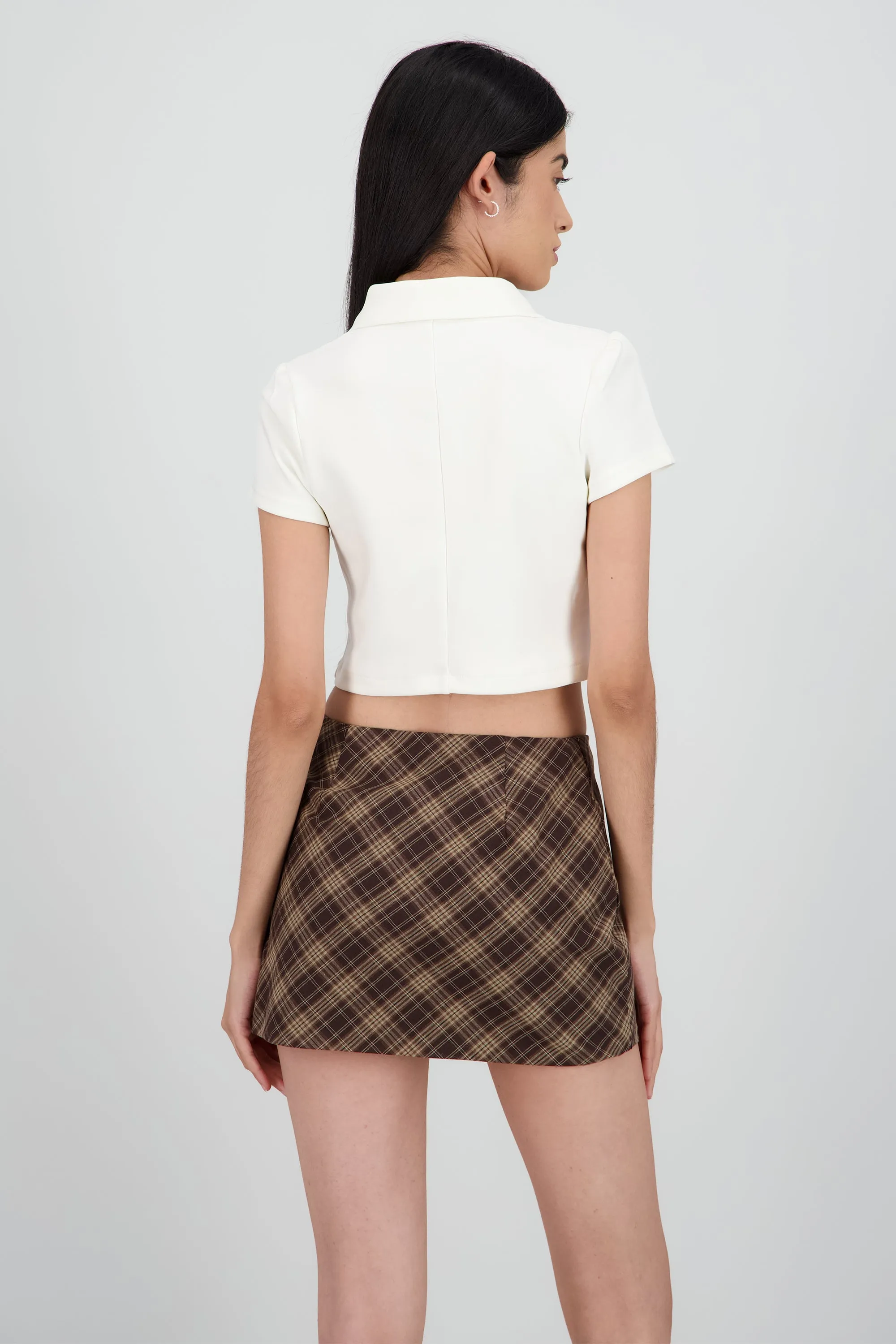 Blusa manga corta con botones flores sold by Shasa product image thumbnail 4