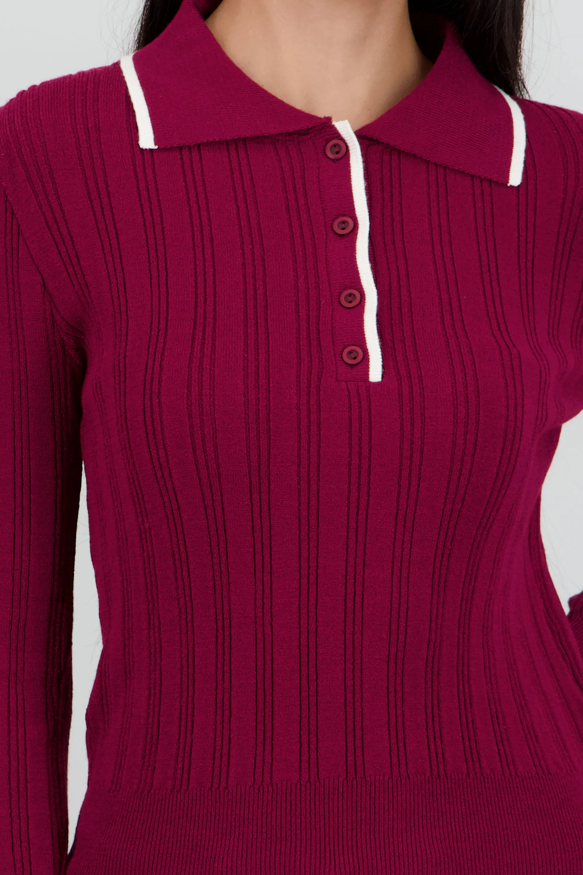 Top punto acanalado contraste sold by Shasa product image thumbnail 5