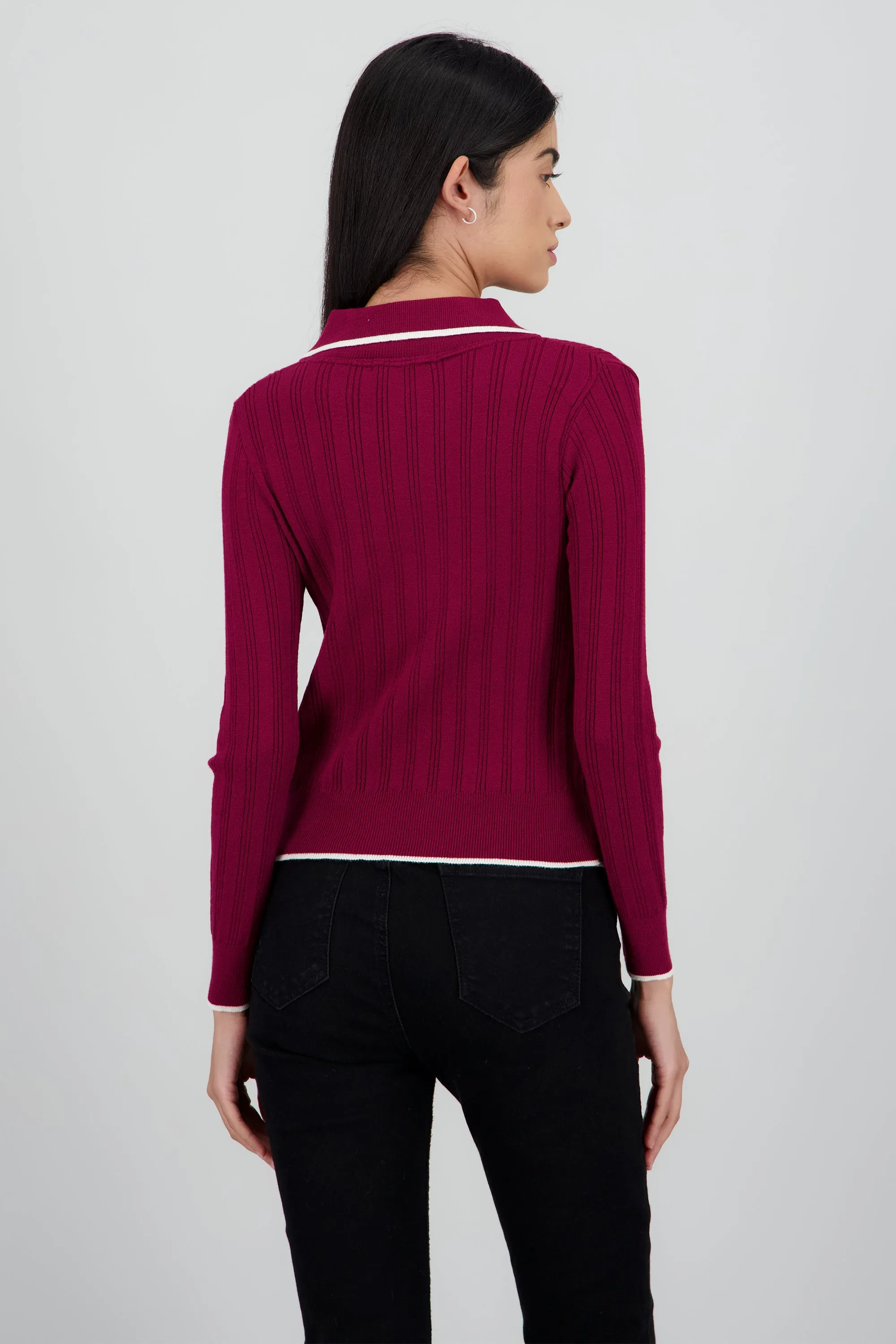 Top punto acanalado contraste sold by Shasa product image thumbnail 4