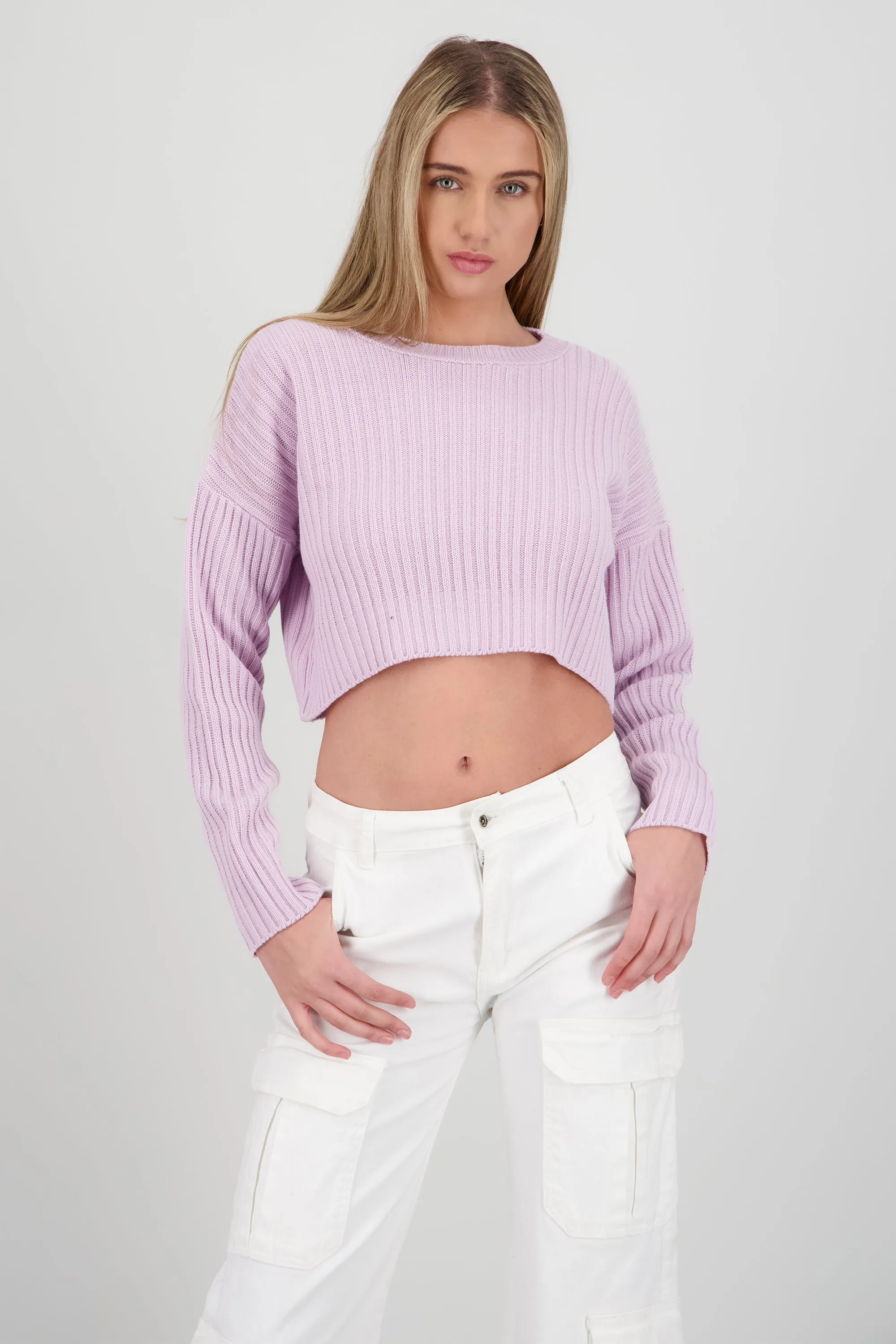 Sueter acanalado crop sold by Shasa product image thumbnail 2