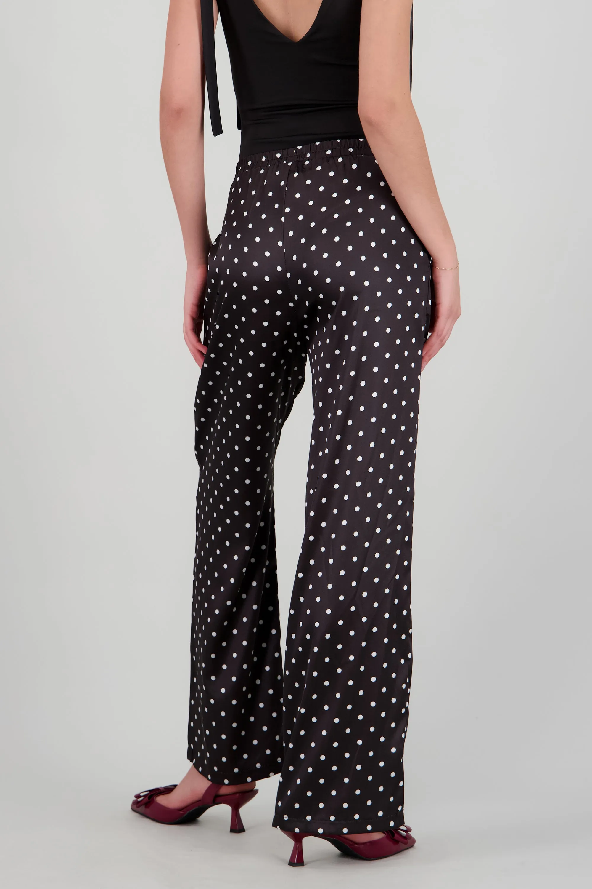 Pantalon satinado polka dots sold by Shasa product image thumbnail 4
