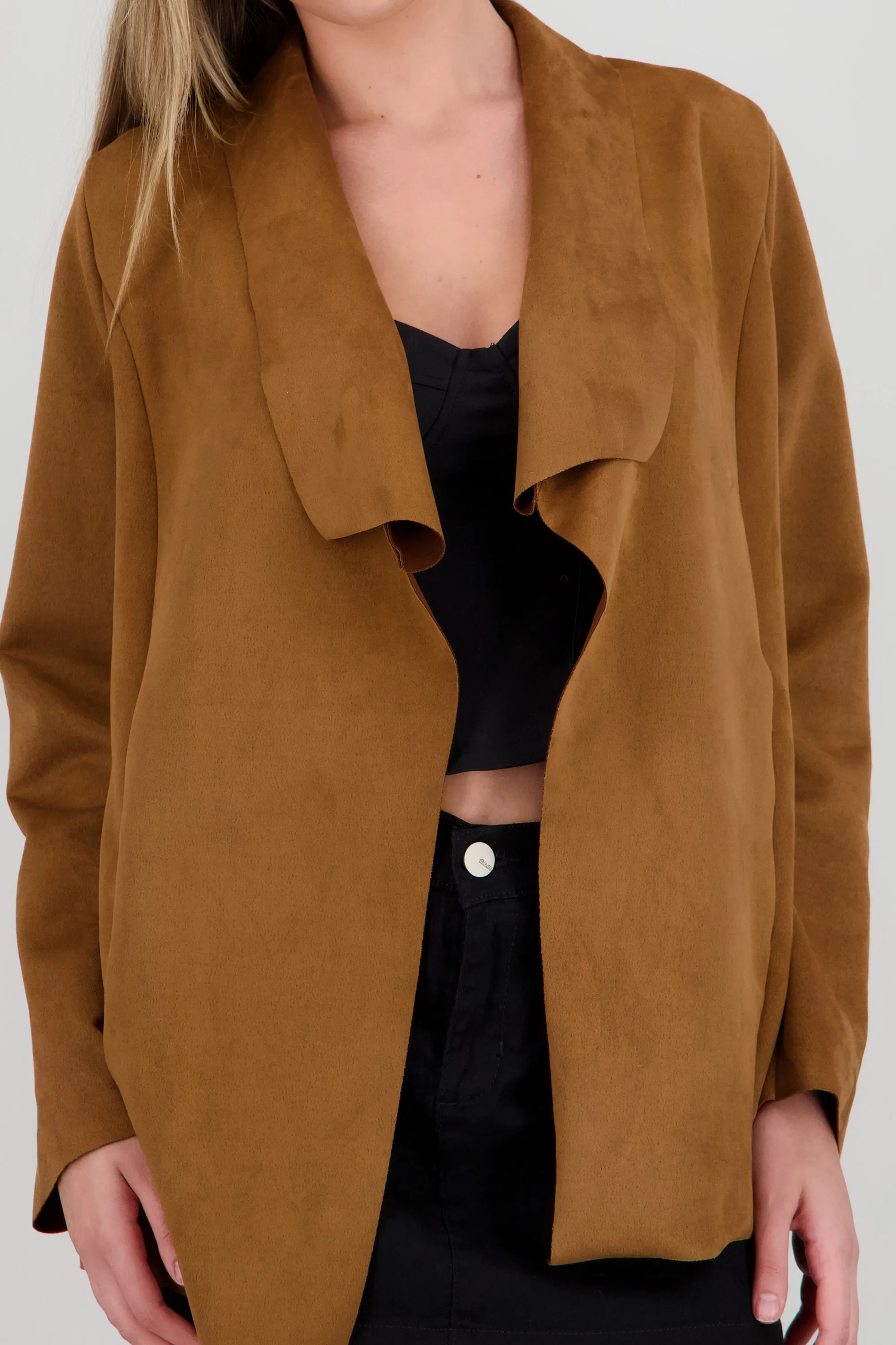 Saco de suede con solapa sold by Shasa product image thumbnail 5