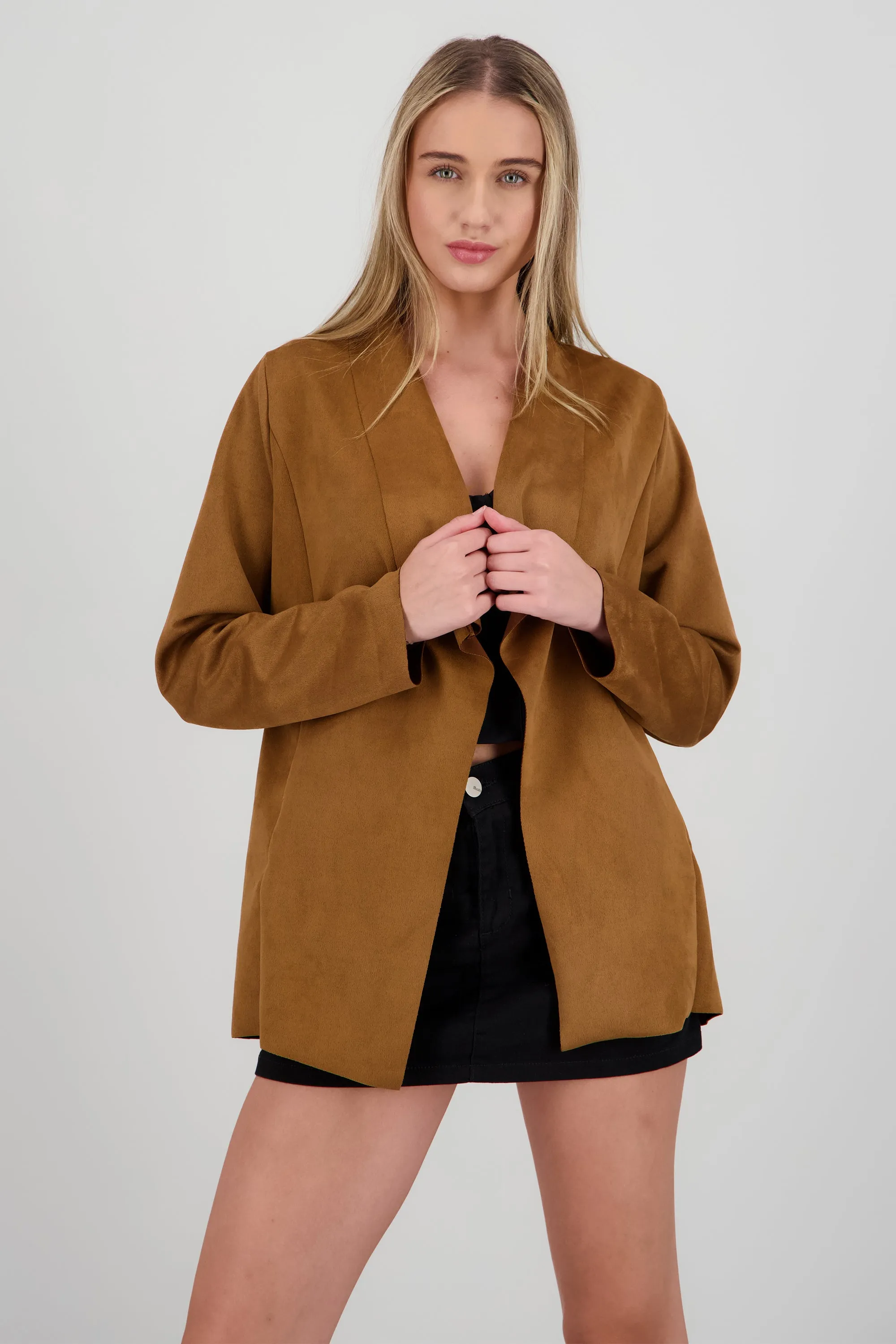 Saco de suede con solapa sold by Shasa product image thumbnail 2