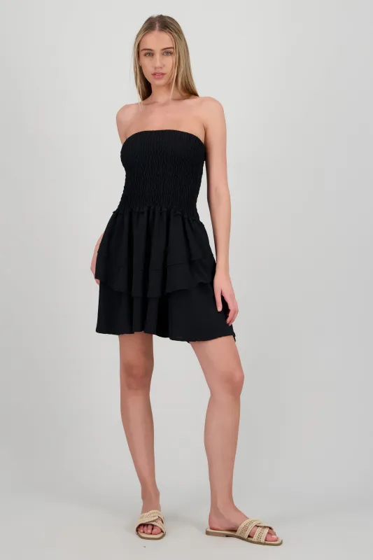 Vestido mini smock olanes sold by Shasa