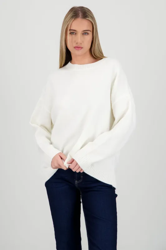 Sueter  cuello redondo liso sold by Shasa