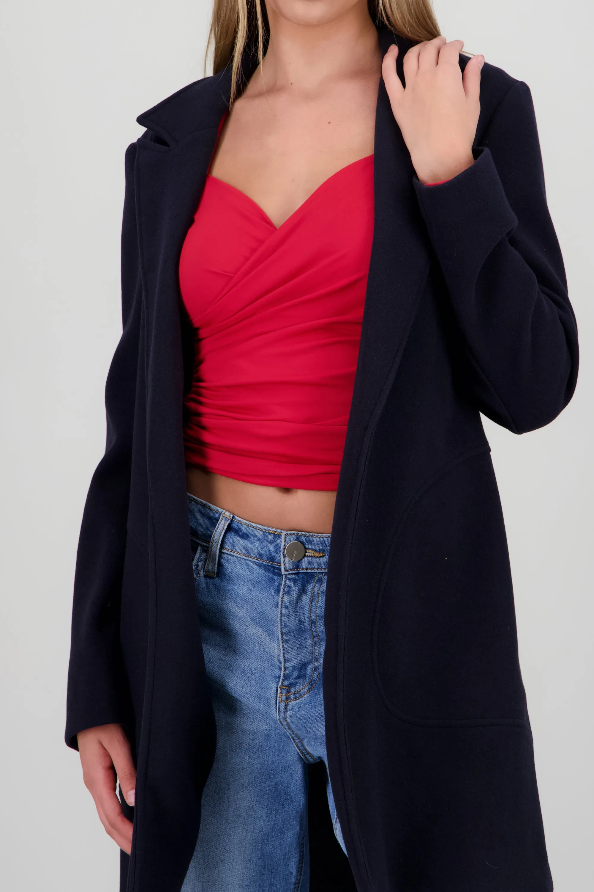 Abrigo largo liso sold by Shasa product image thumbnail 5