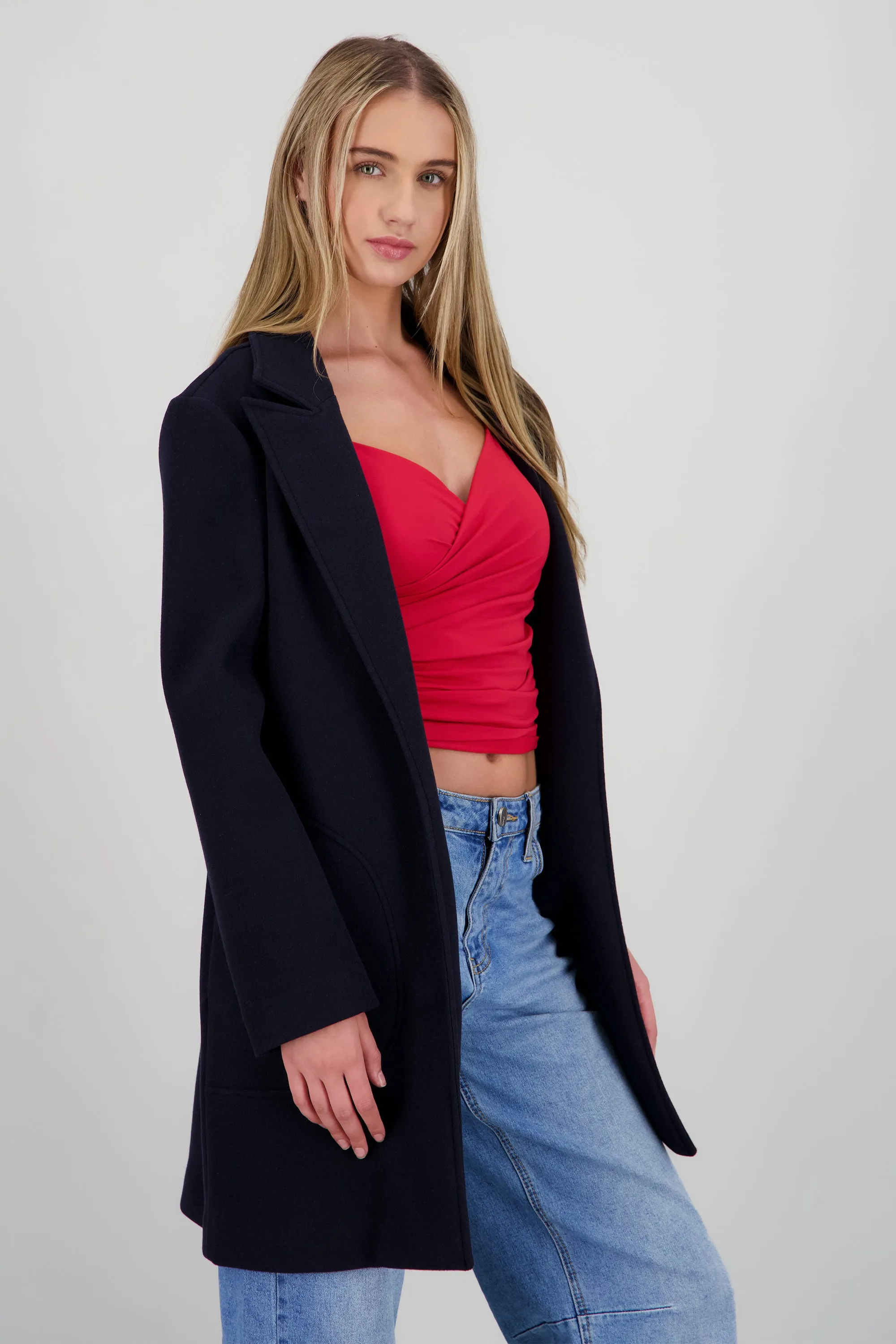 Abrigo largo liso sold by Shasa product image thumbnail 3