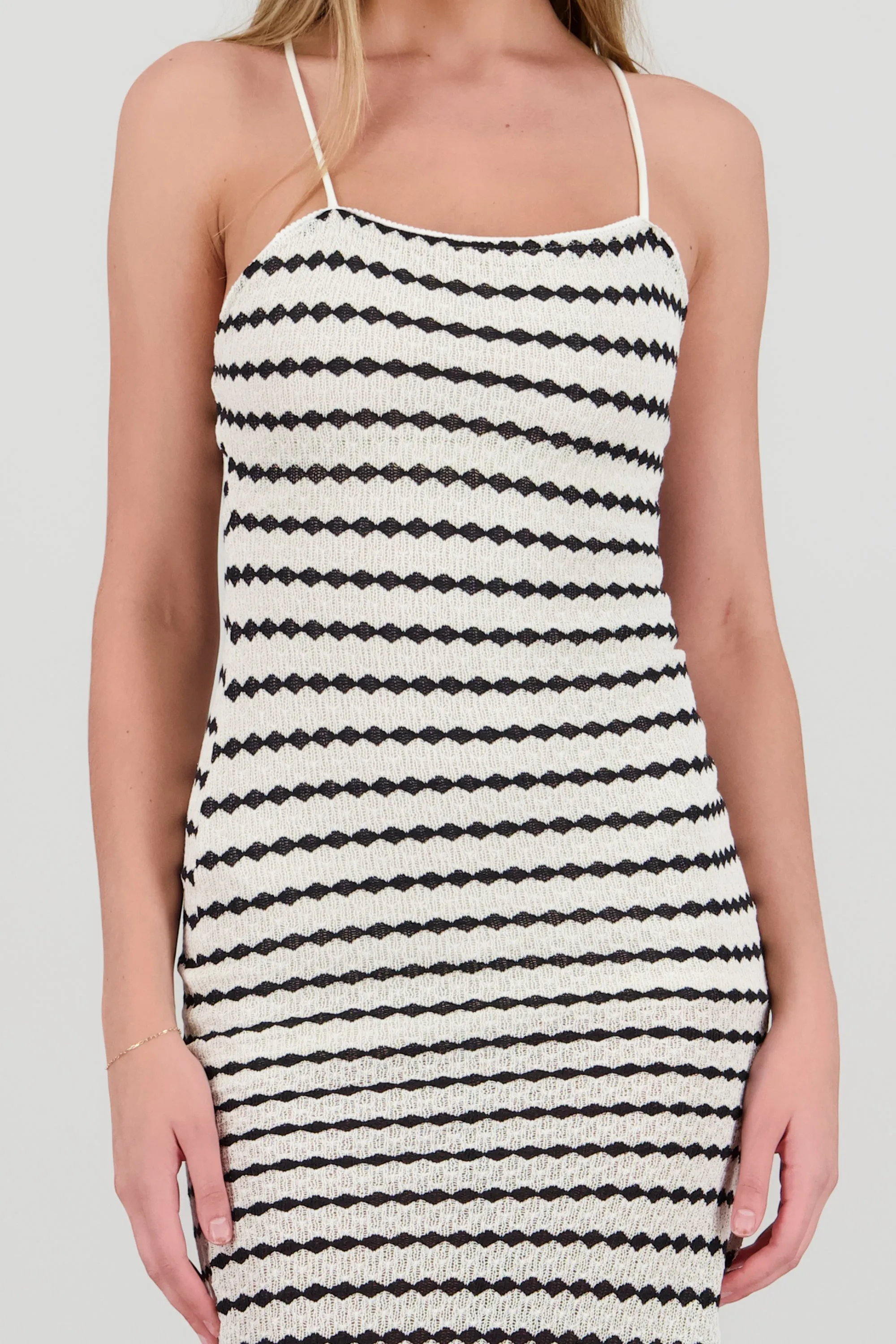 Vestido midi lineas textura sold by Shasa product image thumbnail 5