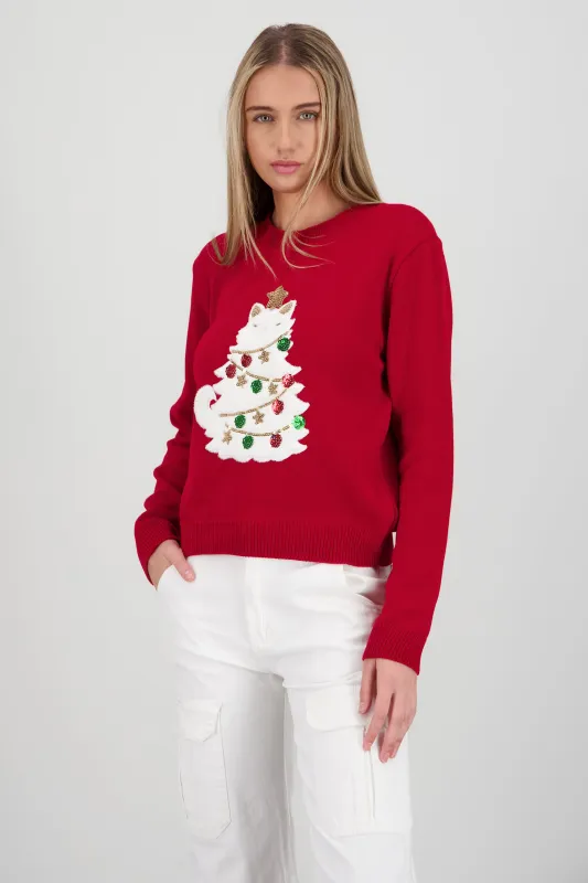 Sueter navideño gato sold by Shasa