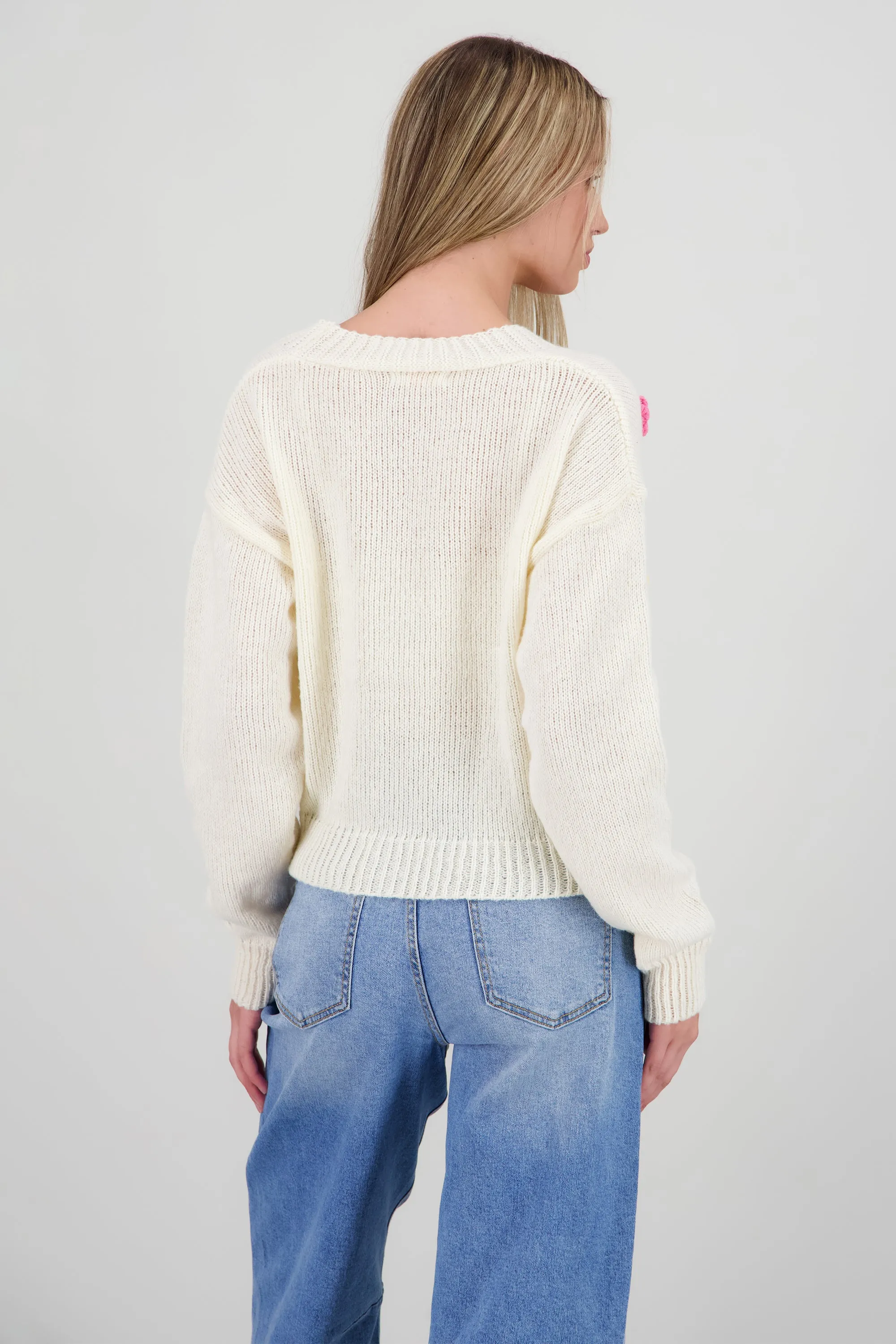 Cardigan flores 3d sold by Shasa product image thumbnail 4