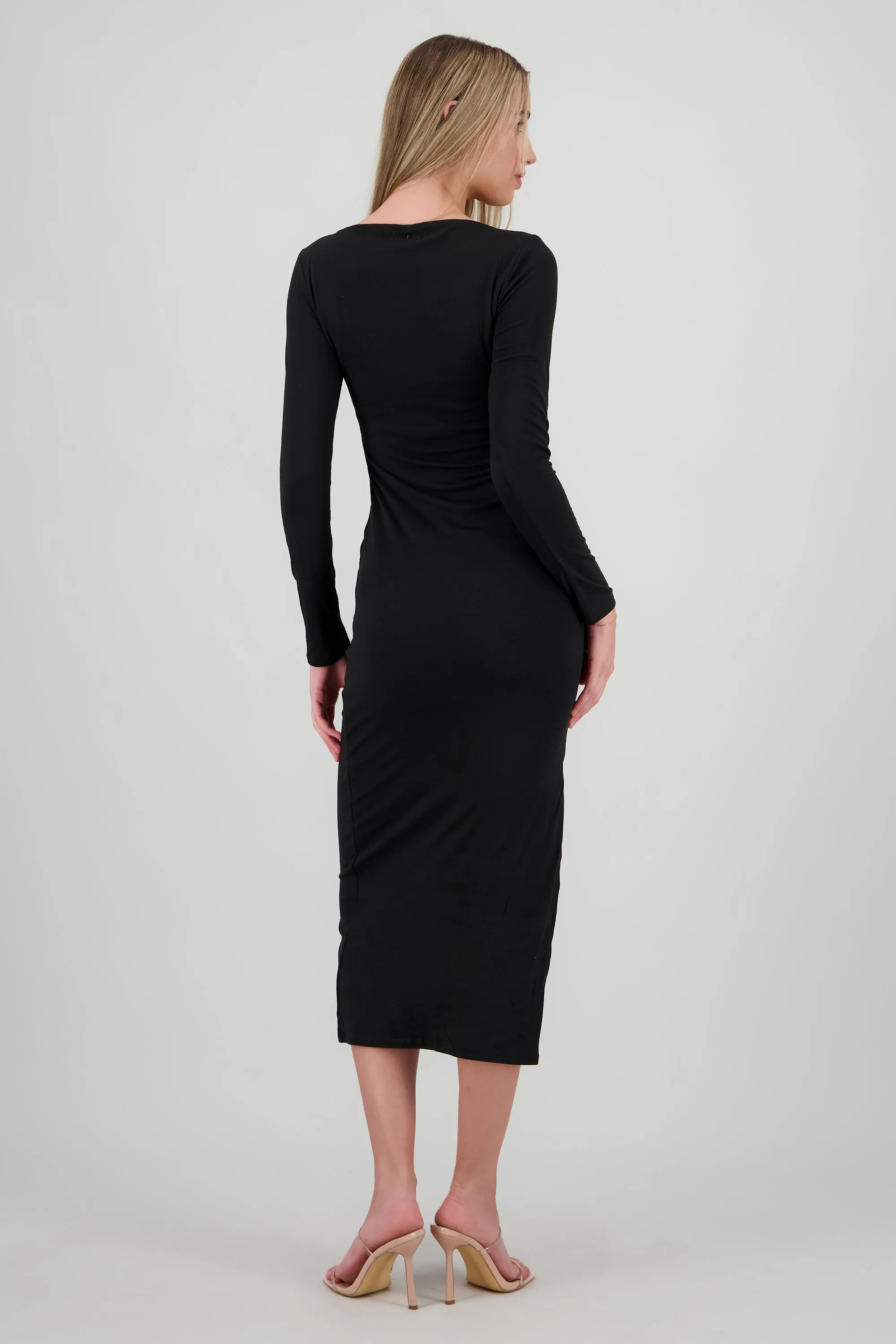 Vestido escote redondo manga larga sold by Shasa product image thumbnail 4