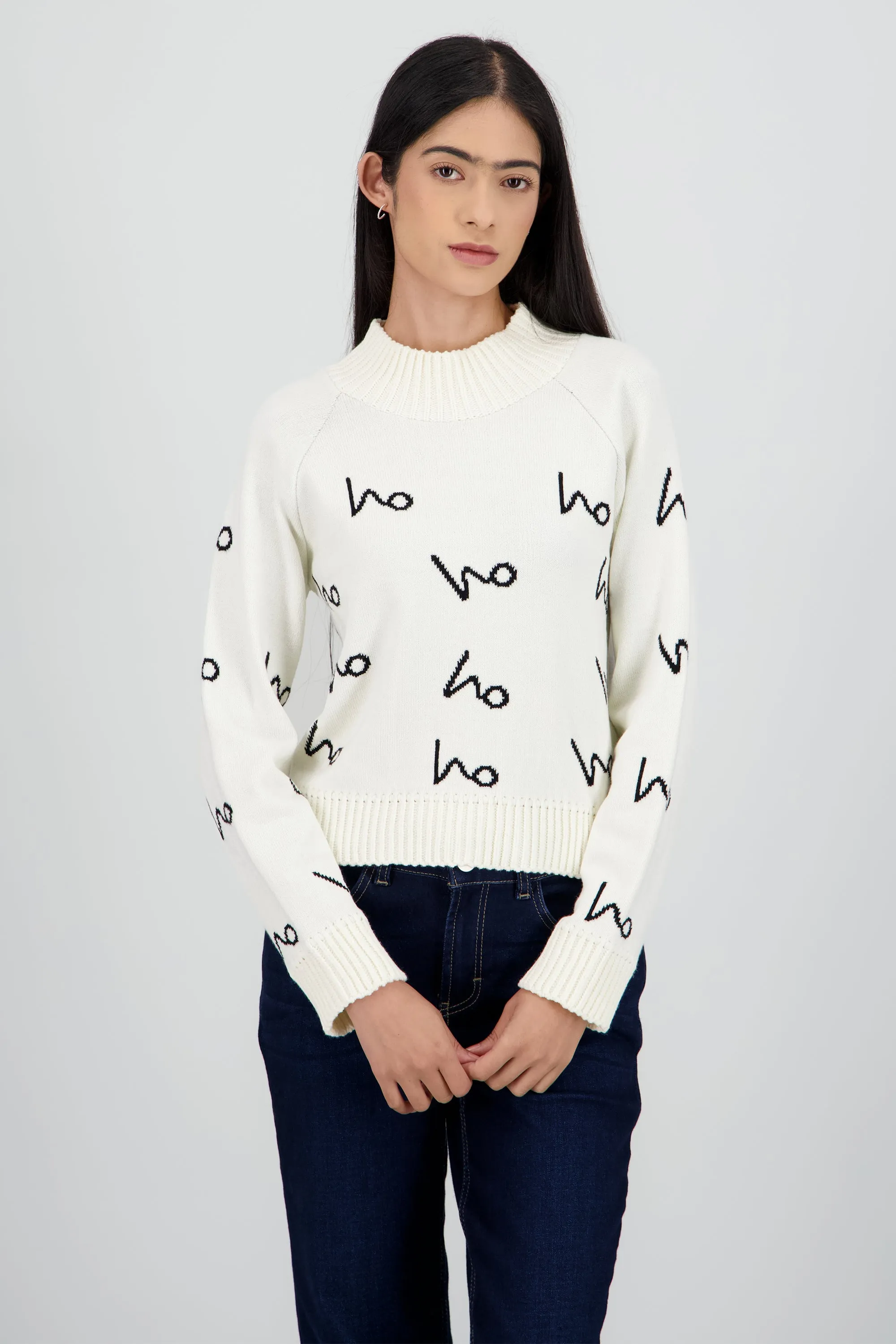 Sueter navideño hoho cuello alto sold by Shasa product image thumbnail 2