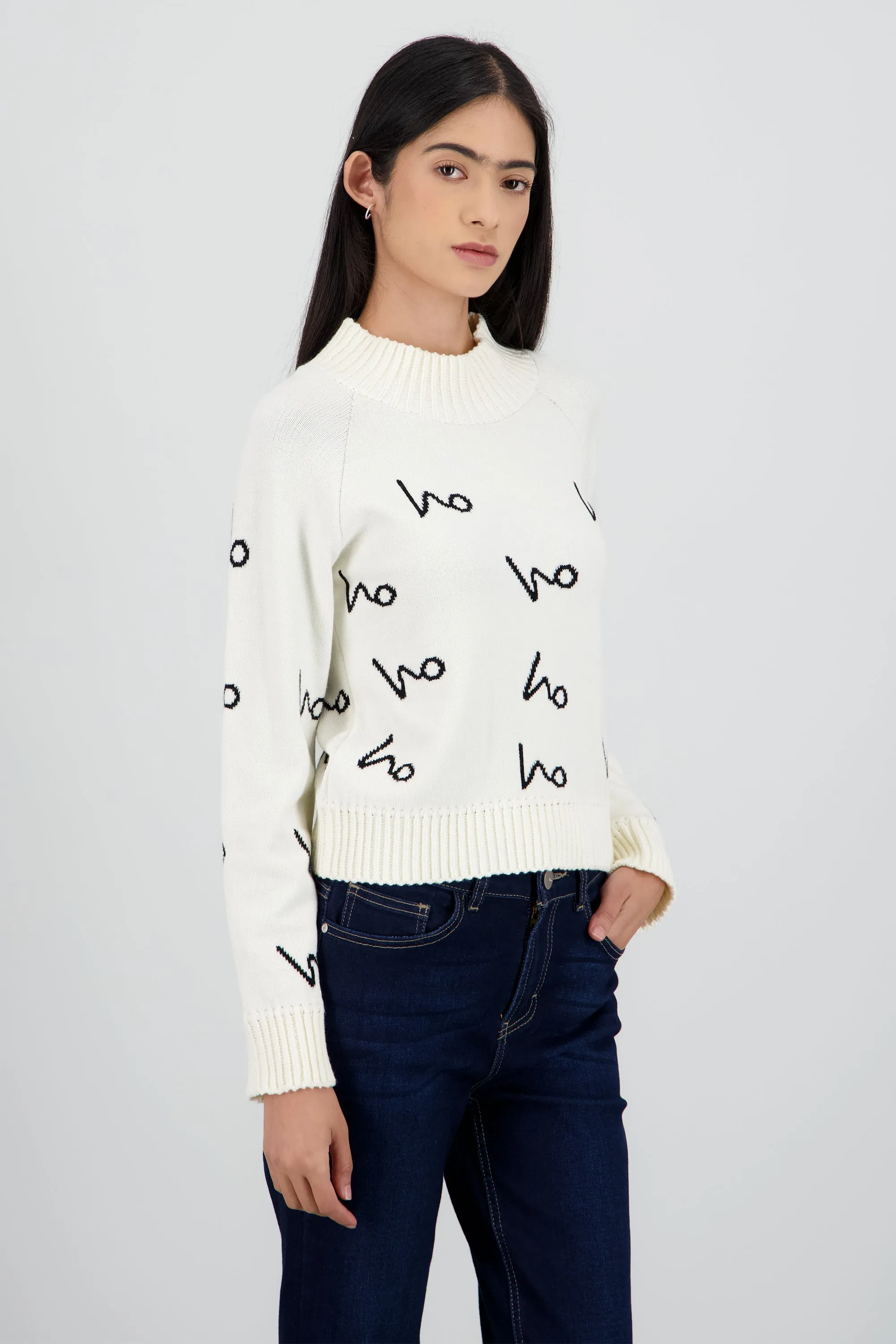 Sueter navideño hoho cuello alto sold by Shasa product image thumbnail 3