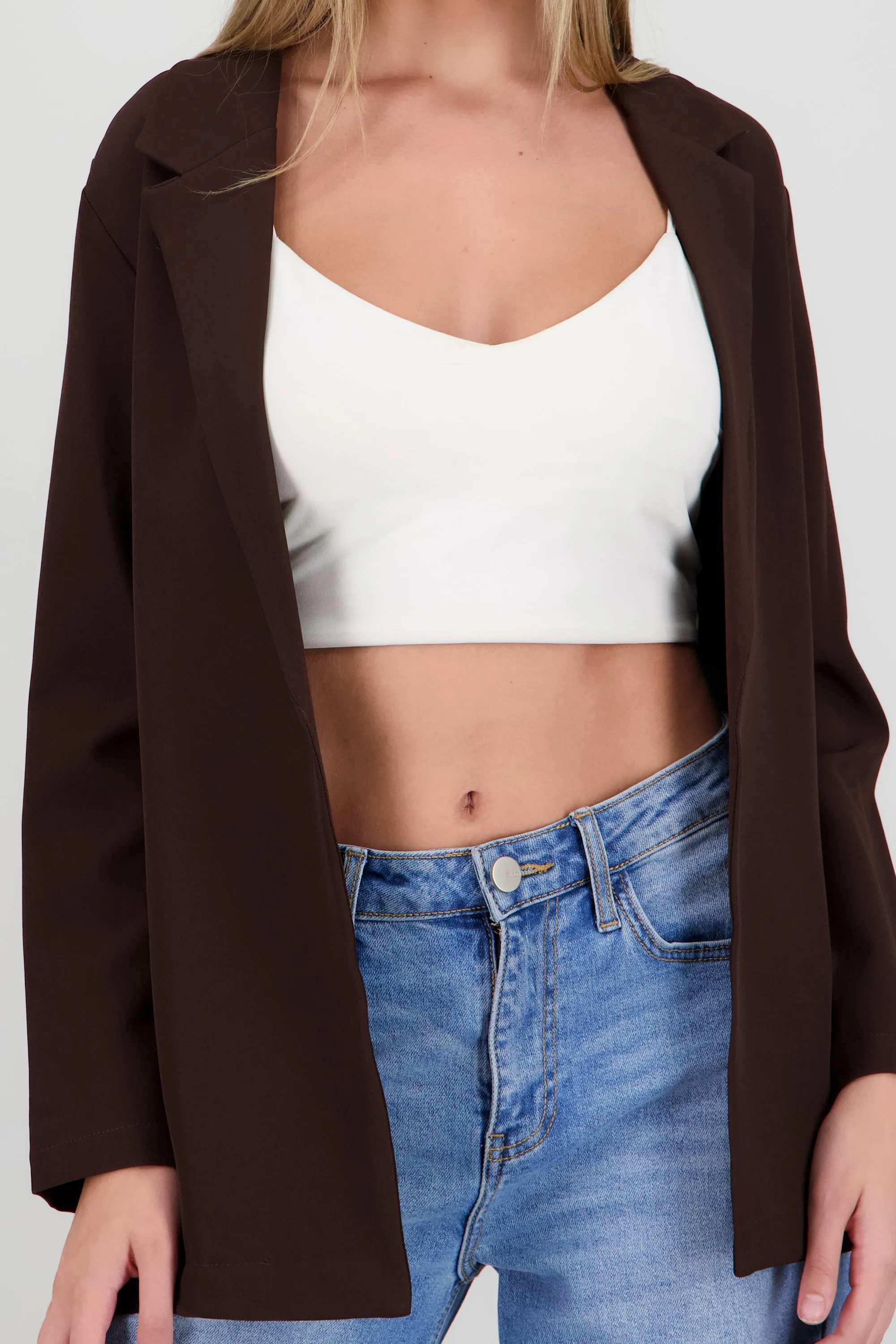 Blazer largo con fit relajado sold by Shasa product image thumbnail 5