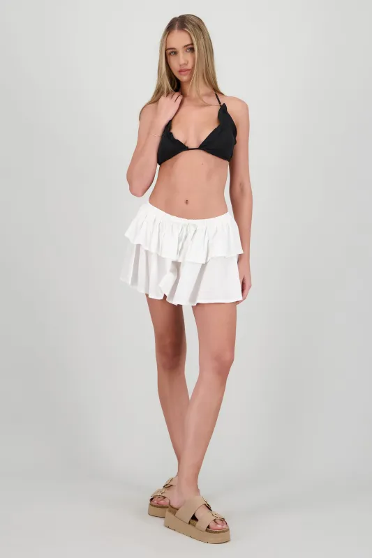 Falda mini olanes jareta sold by Shasa