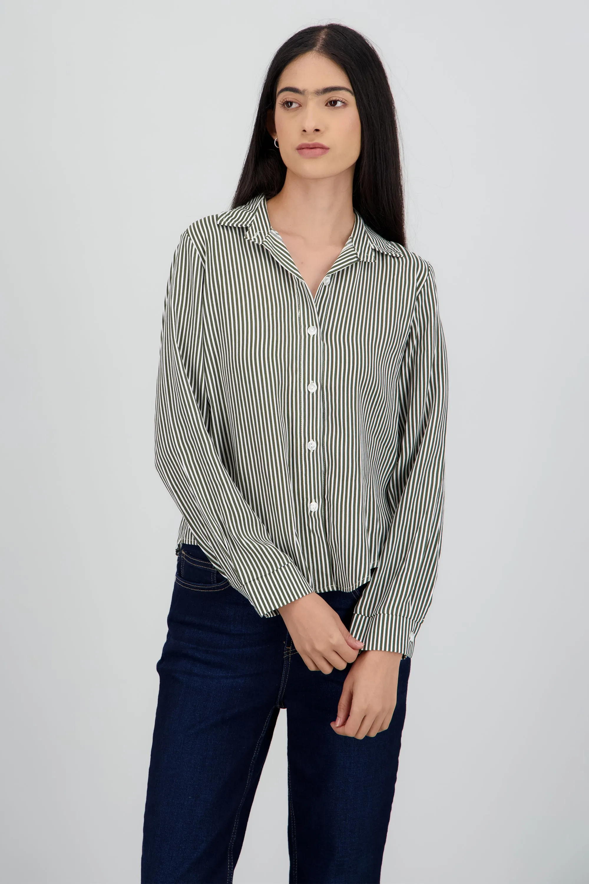 Camisa Rayas Asimétrica sold by Shasa product image thumbnail 2