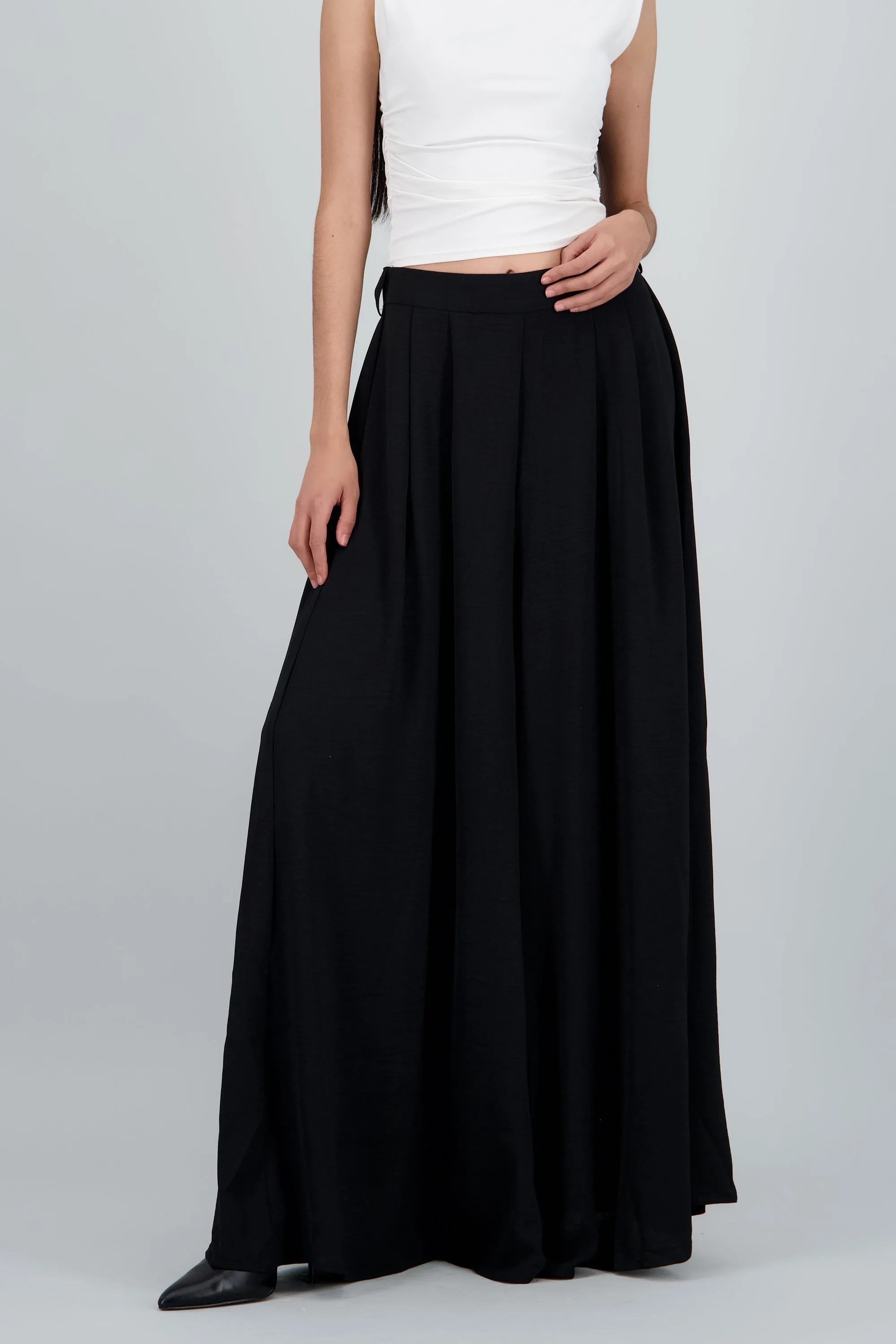 Pantalon wide leg liso con pretina sold by Shasa product image thumbnail 2