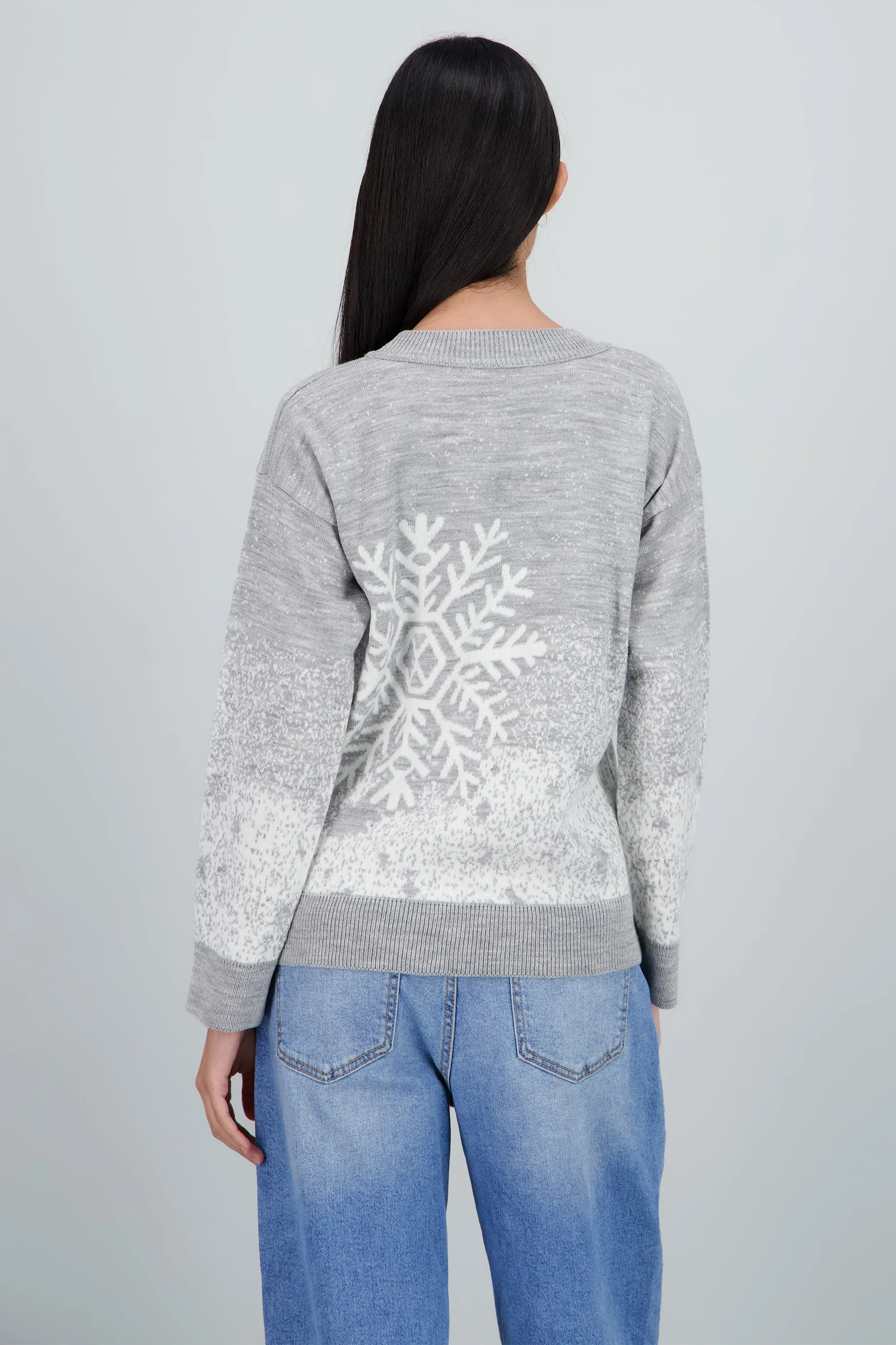 Suéter navideño copo nieve sold by Shasa product image thumbnail 4