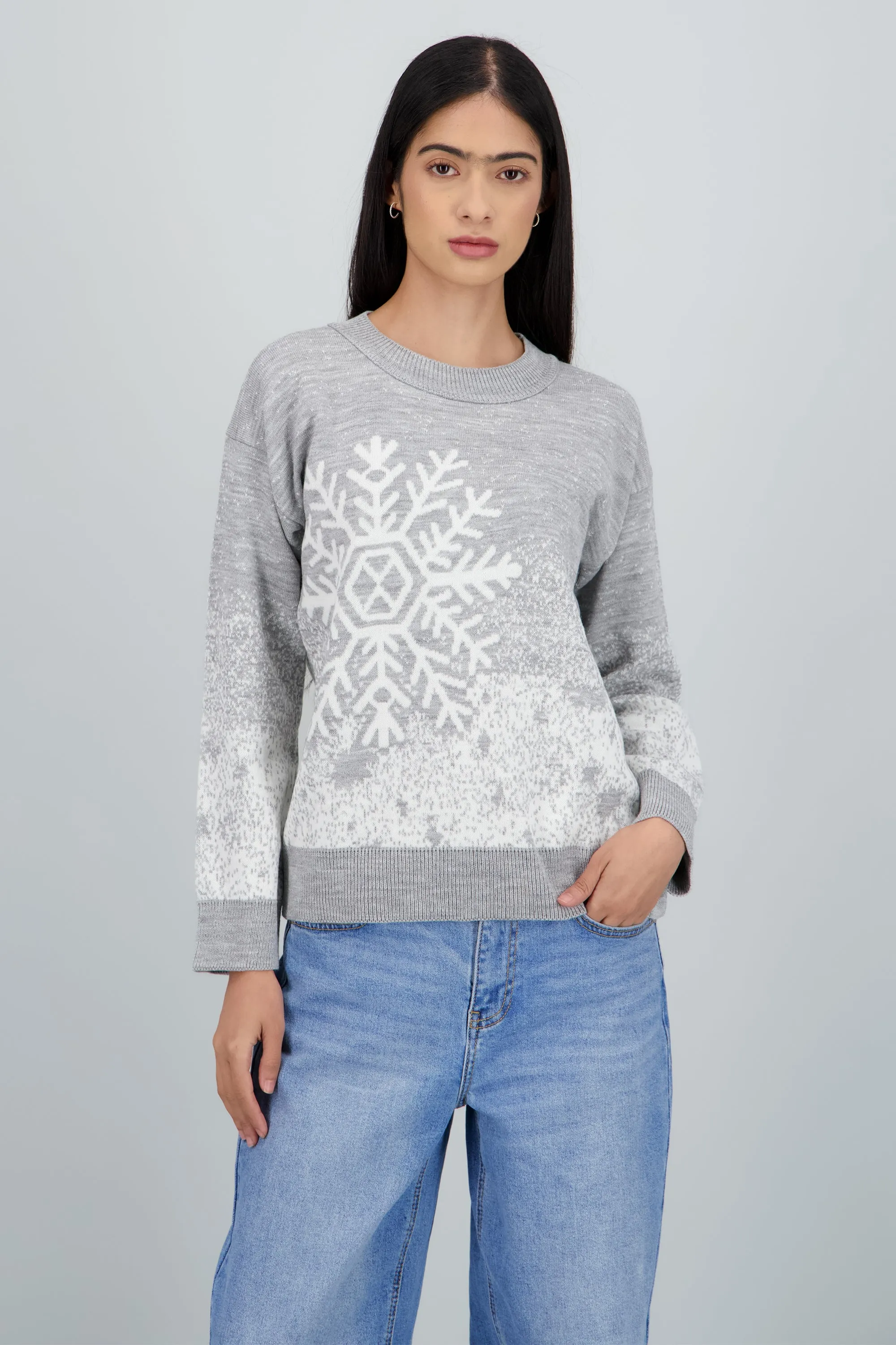Suéter navideño copo nieve sold by Shasa product image thumbnail 2